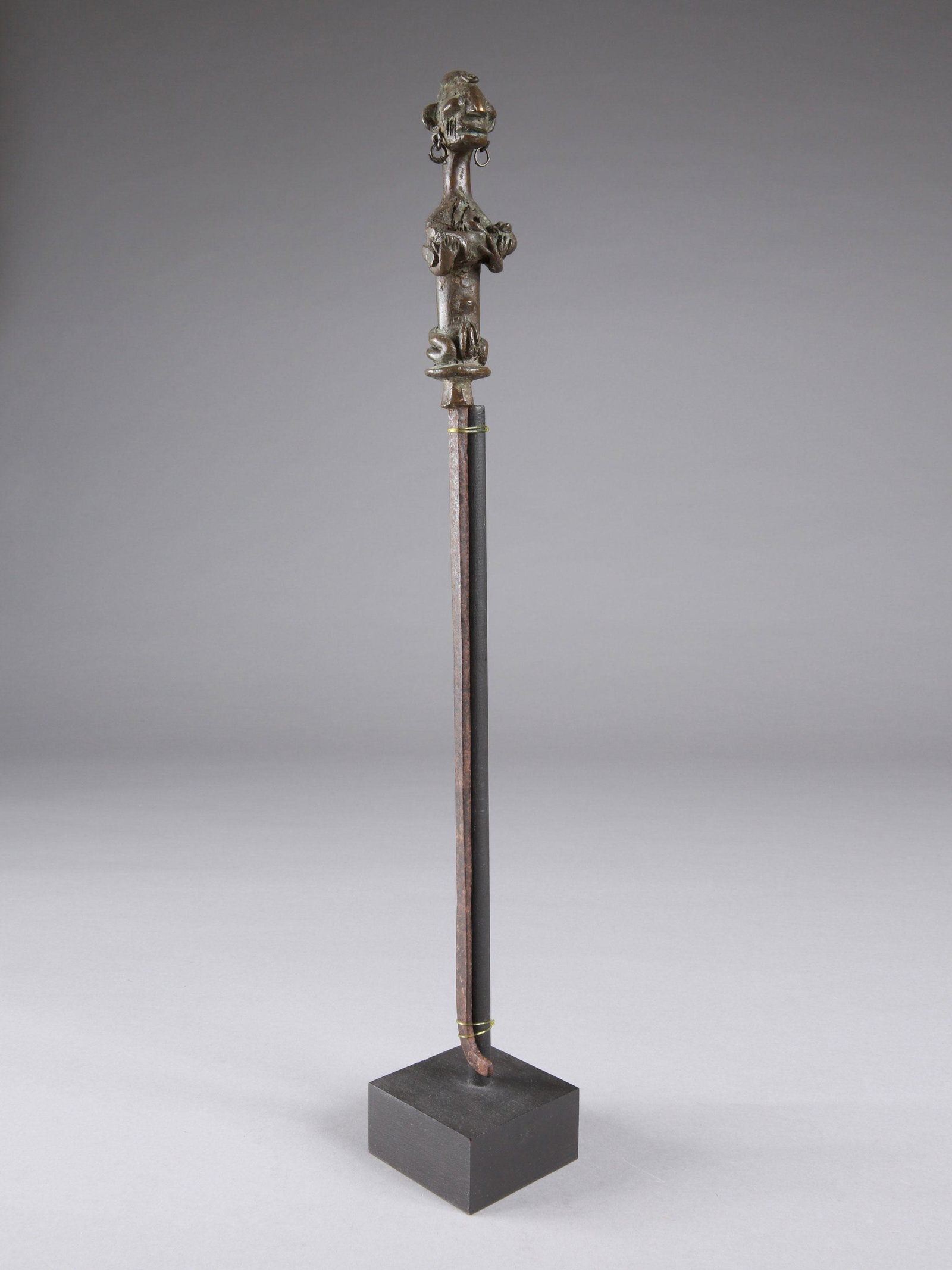 A Yoruba Staff, "edan ogboni" (1 of 13)