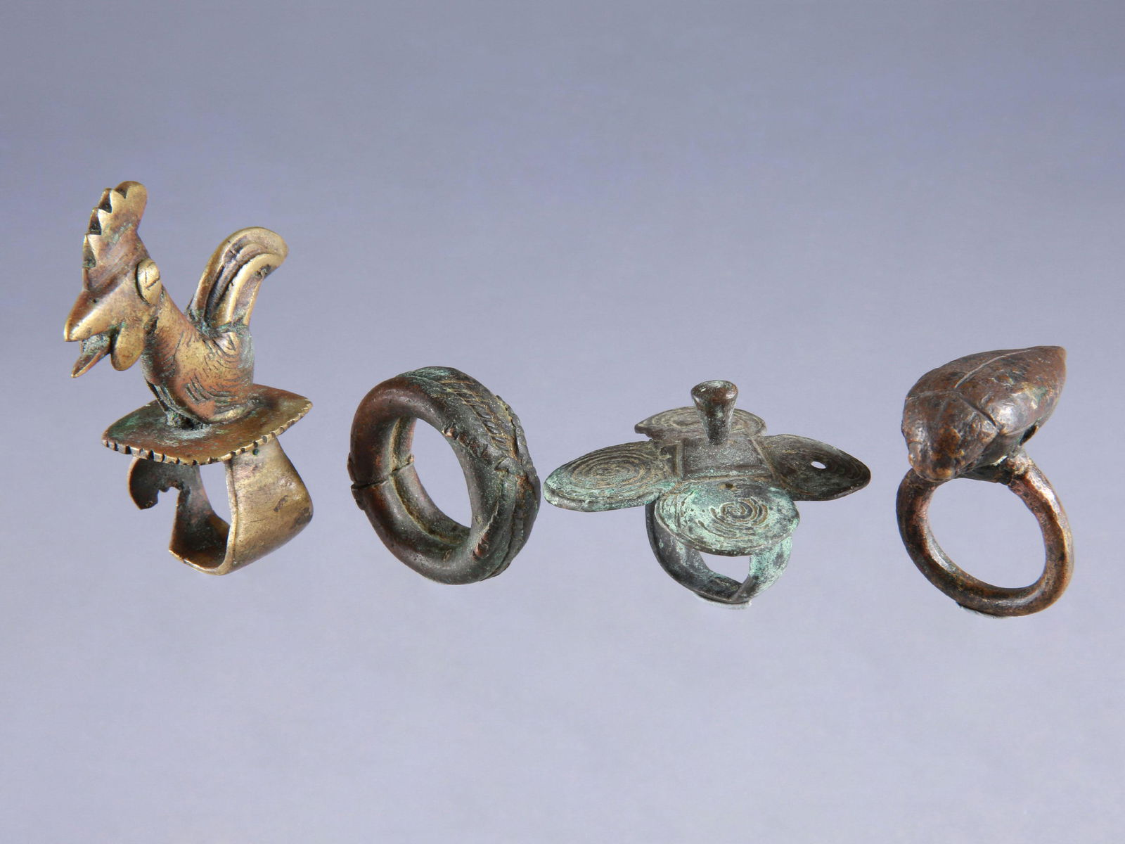 4 Bronze Rings (1 of 6)