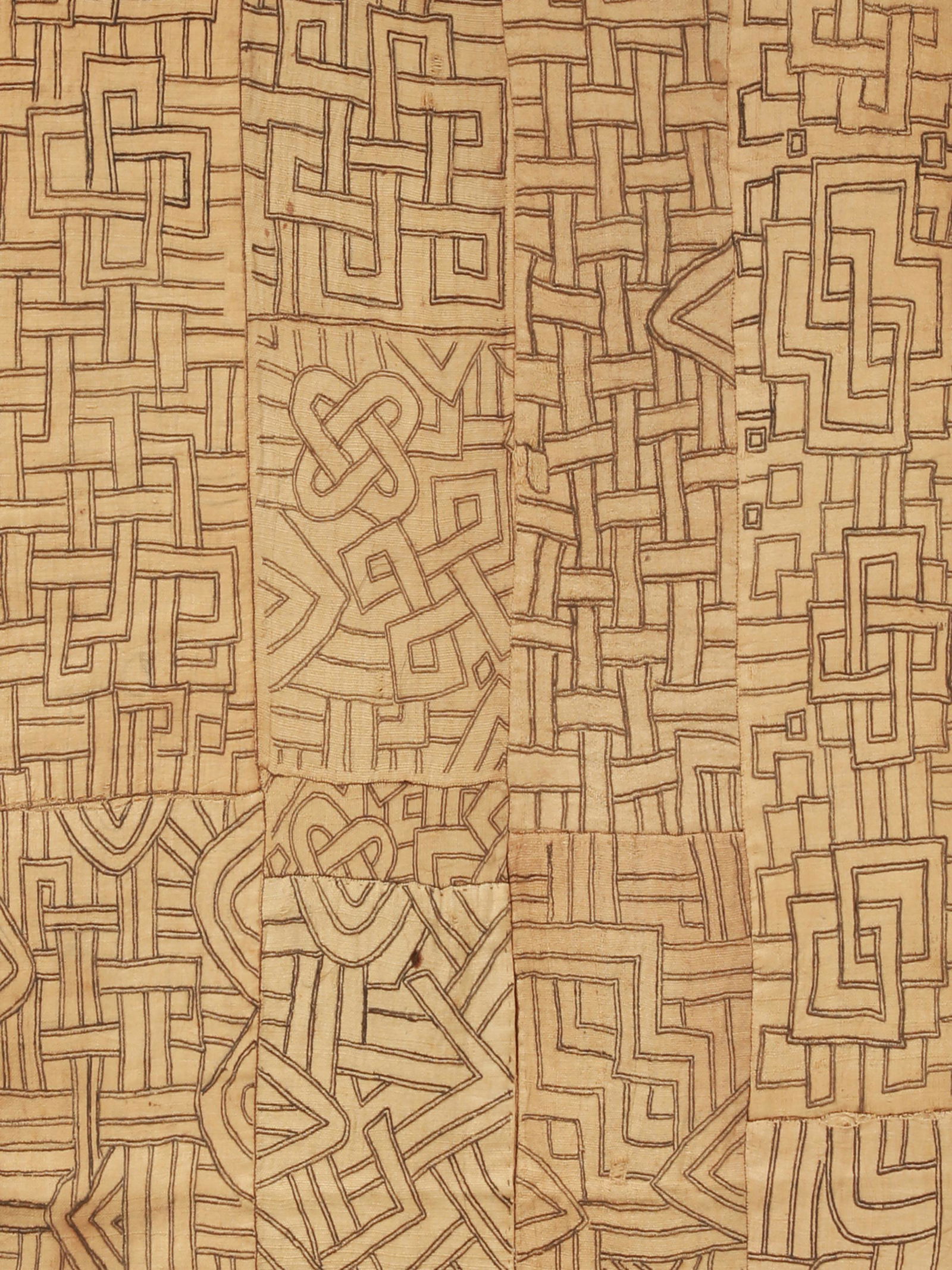 A Kuba Woven Fabric, Overskirt (1 of 5)