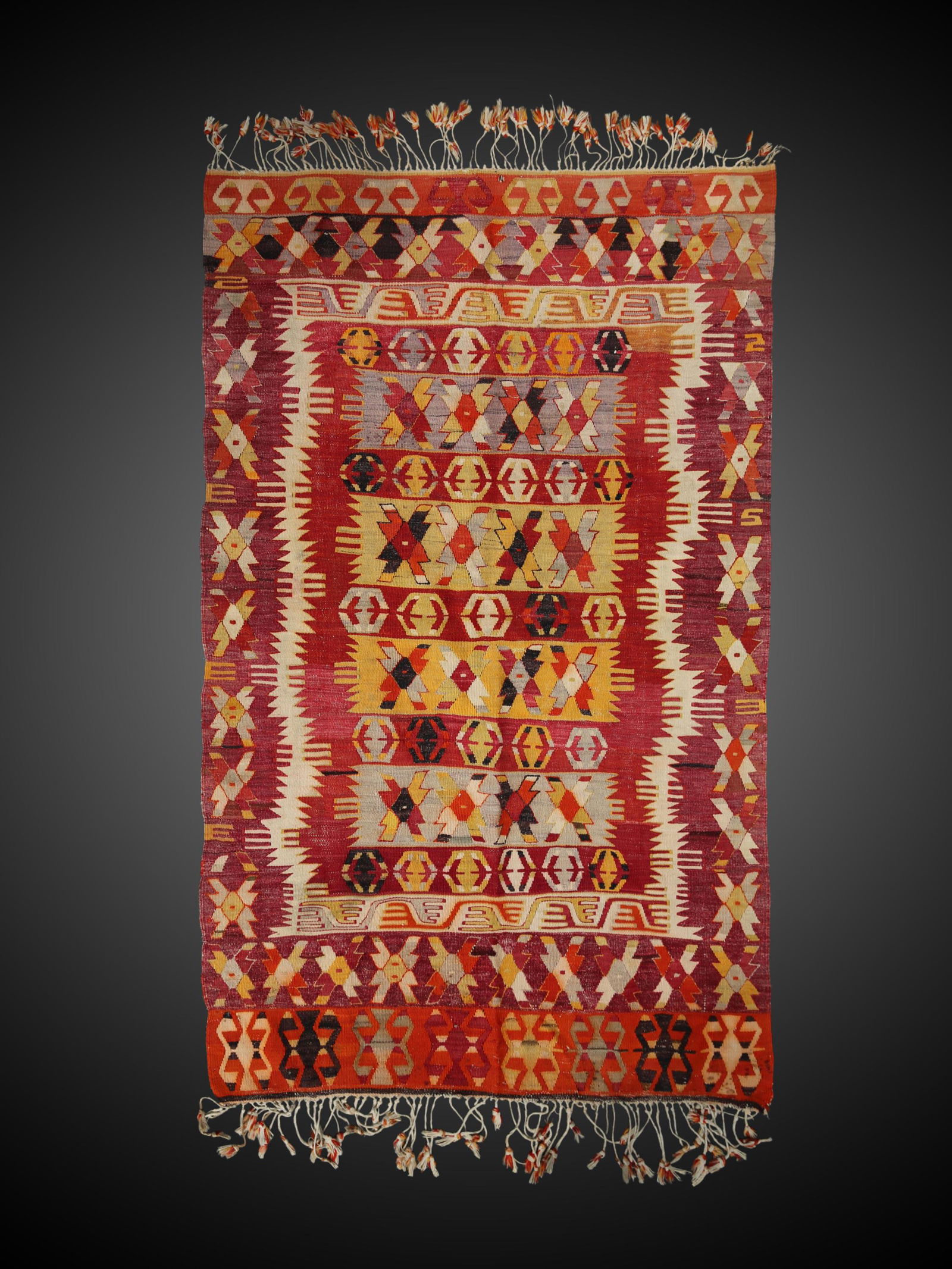 A Anatolian Rug, "kilim" (1 of 3)