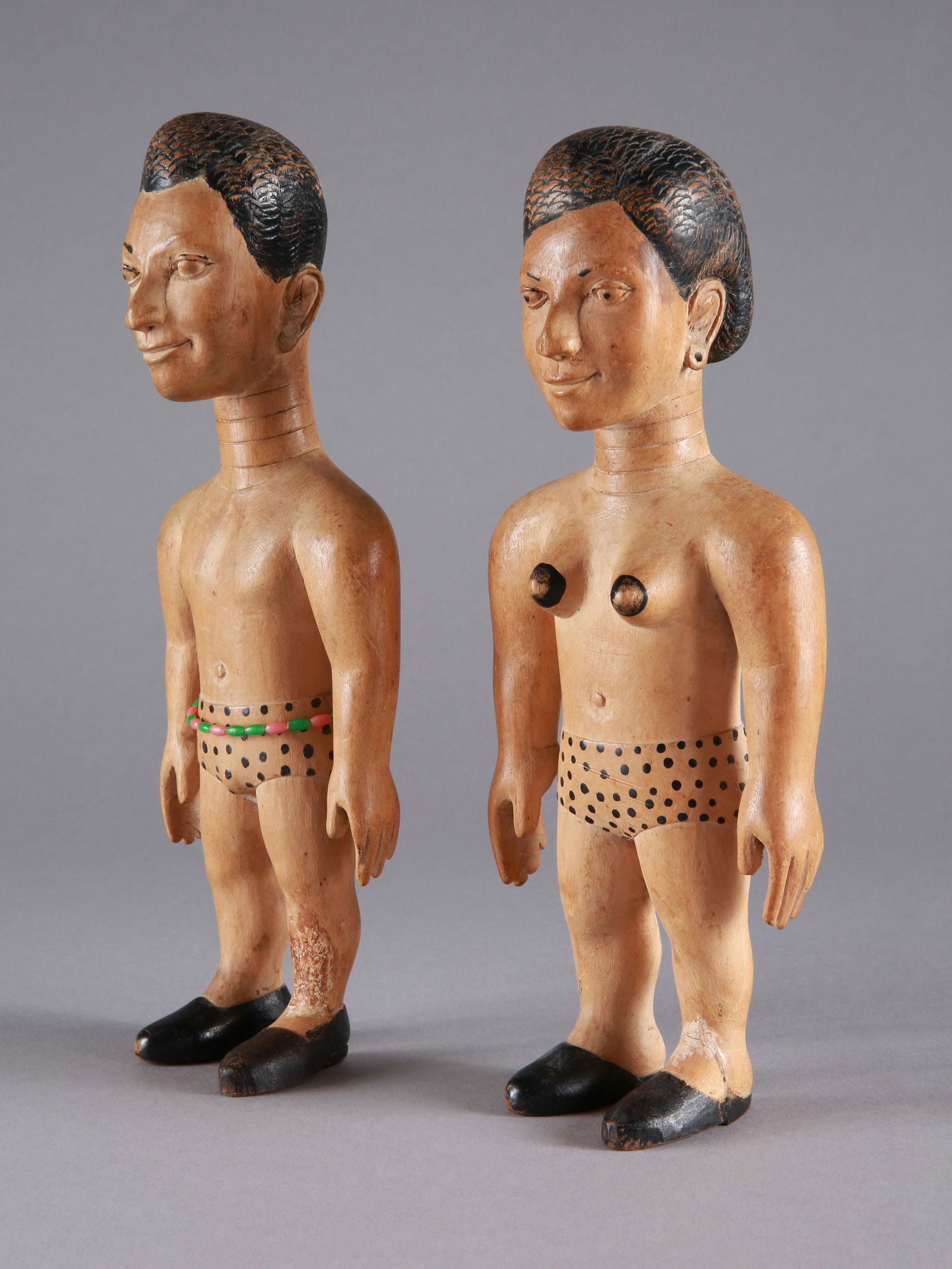 An Ewe Pair of Figures , "venavi" (1 of 11)