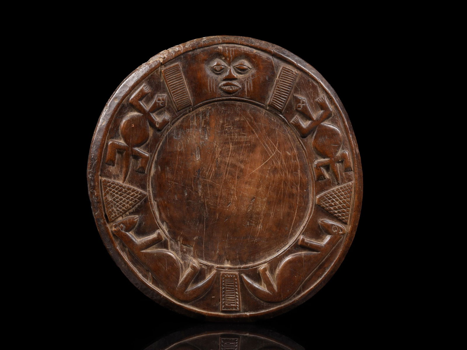 A Yoruba Divination Tray, "opon-ifa" (1 of 3)
