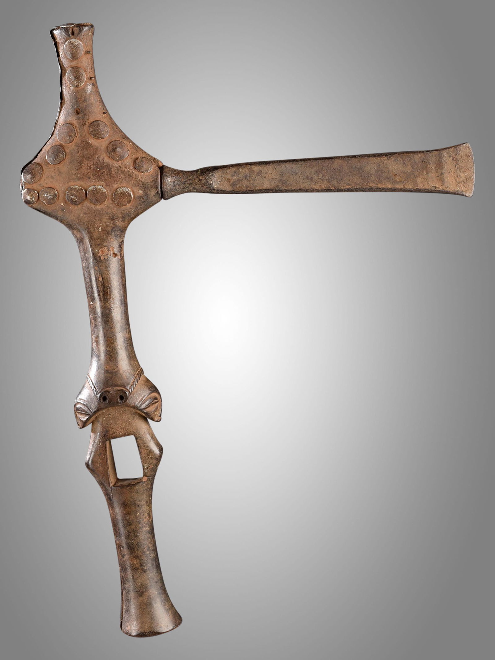 A Luba Axe (Adze / Sceptre), "kibiki" (1 of 7)