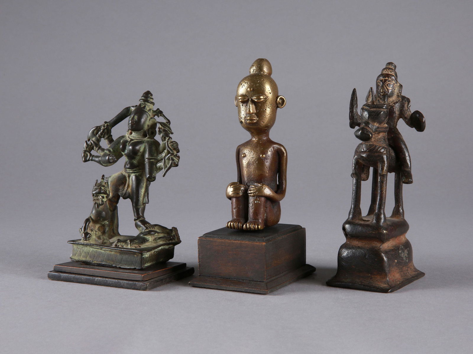 3 Indian Bronze Miniatures (1 of 11)