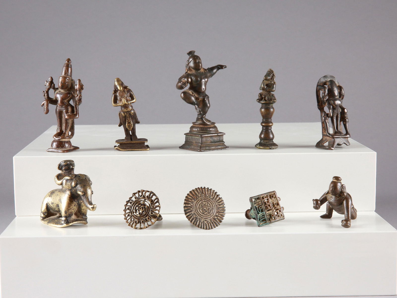 10 Asian Bronze Miniatures (1 of 4)