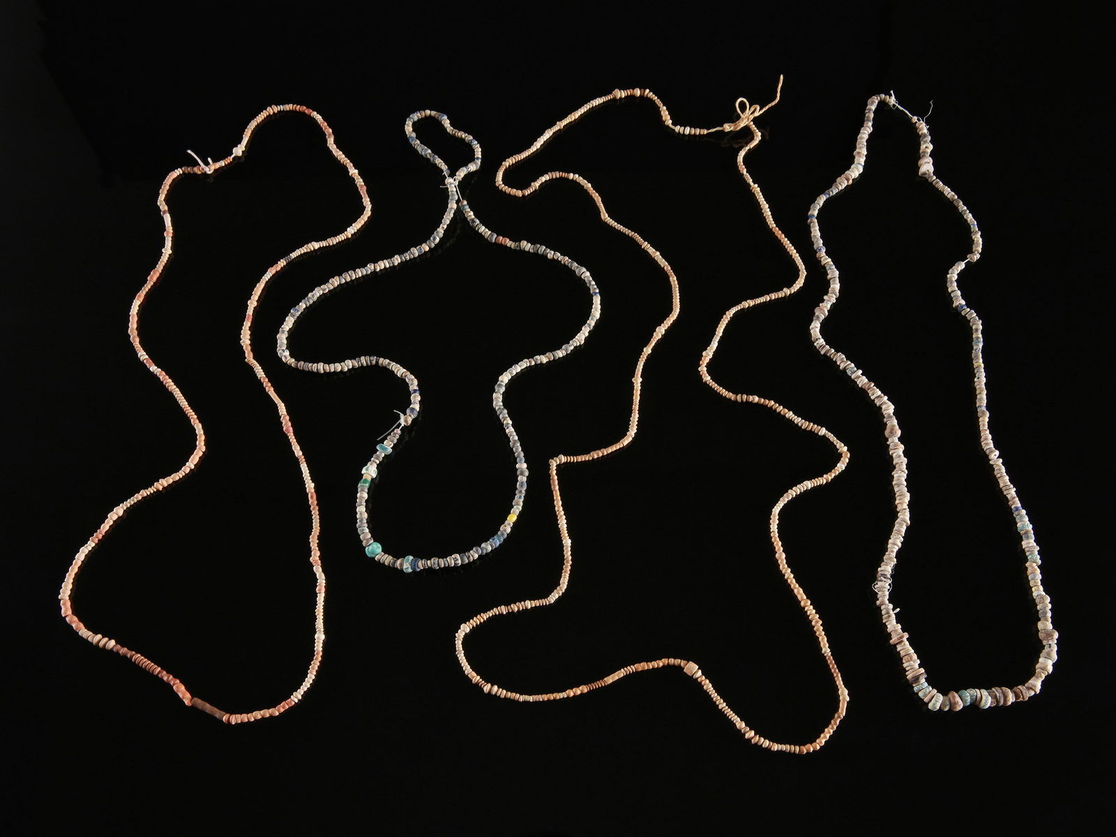 4 Terracotta Trade Beads Necklaces (1 of 5)