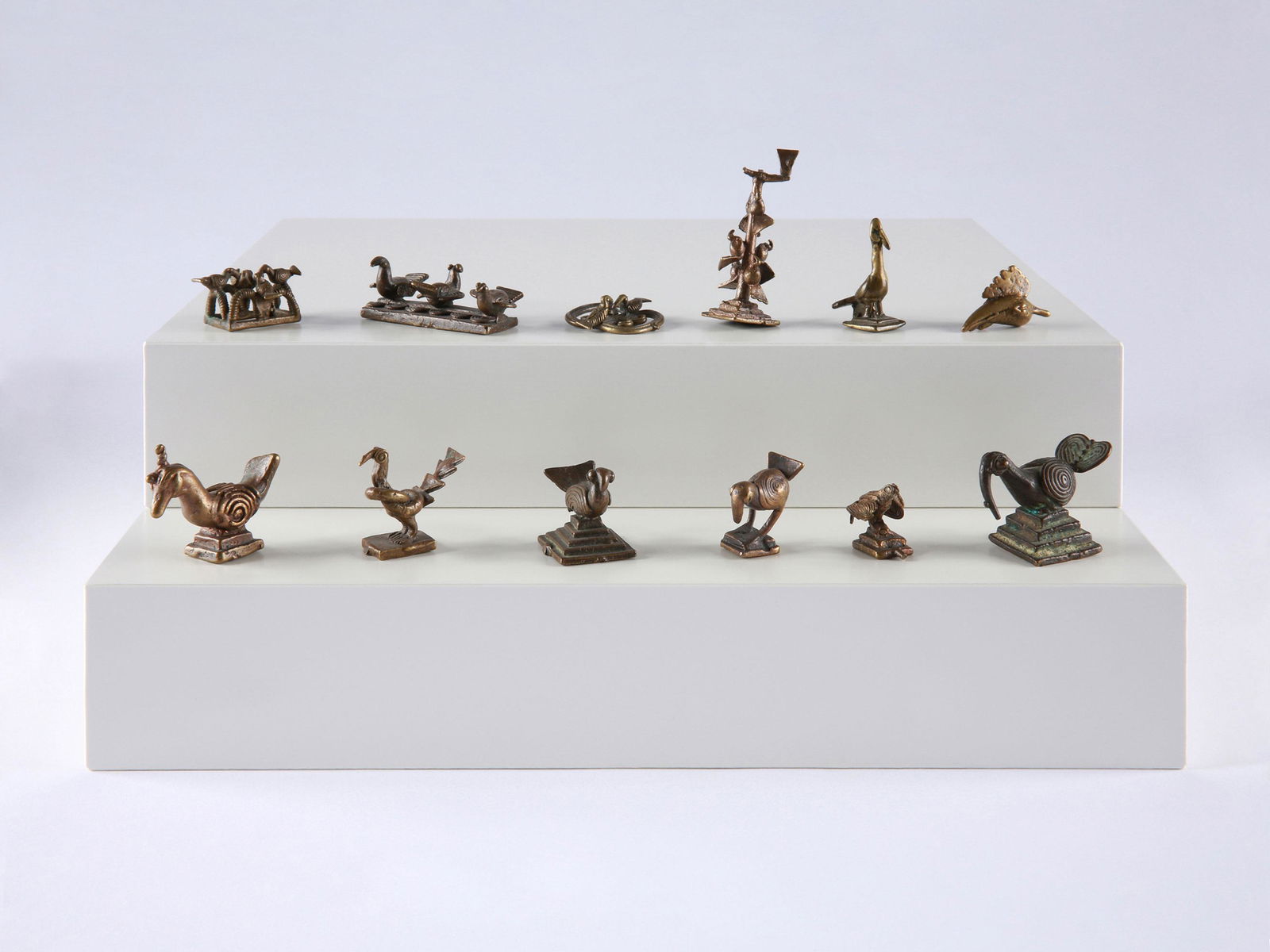 12 Asante Goldweights, Birds (1 of 5)