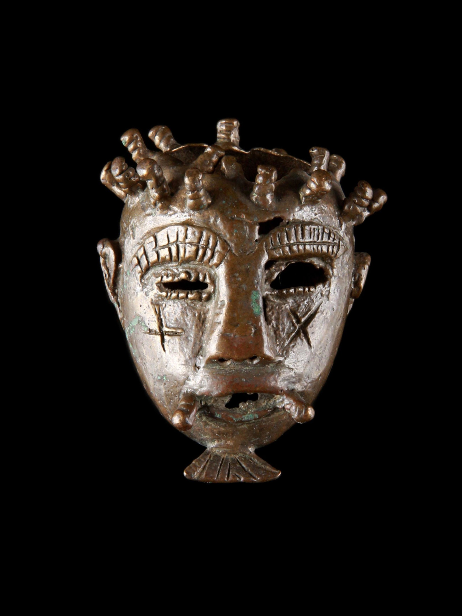 An Akan Pendant, Mask/Portrait (1 of 5)