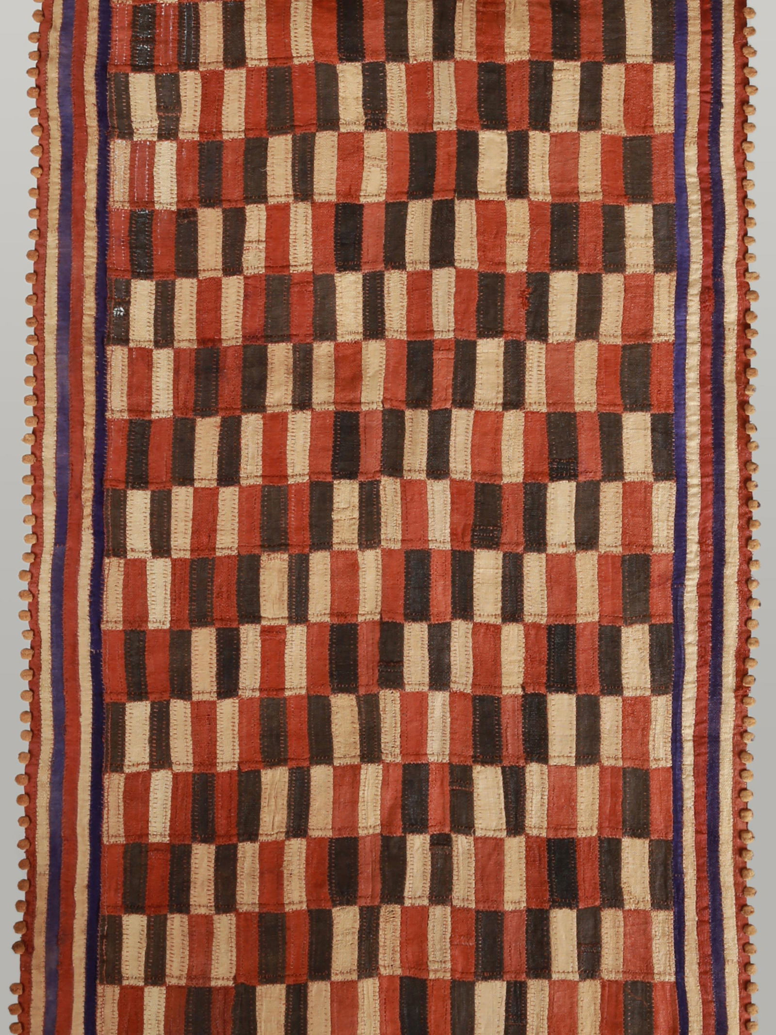 A Kuba Woven Fabric, Overskirt (1 of 6)