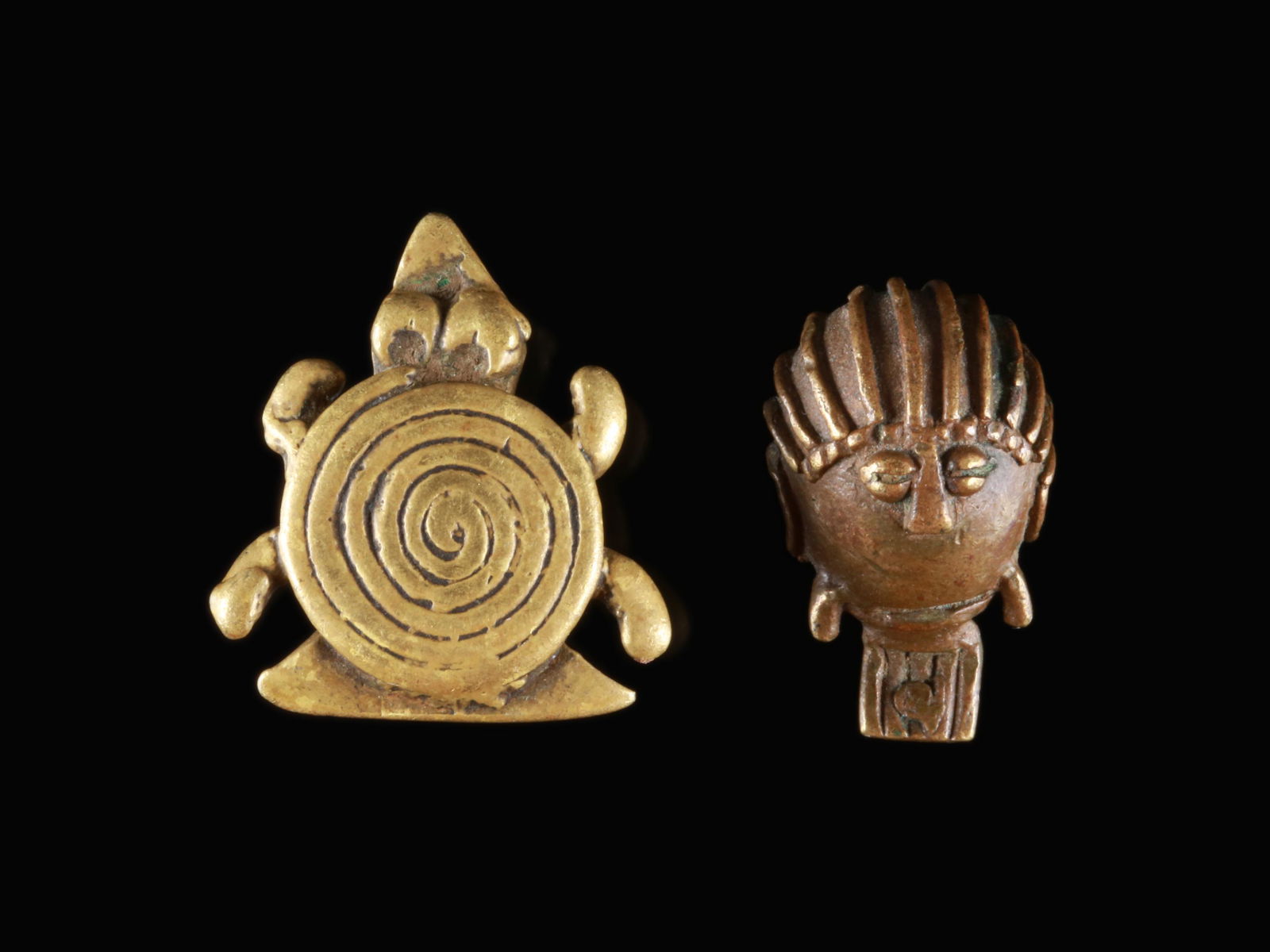 An Amulet and a Miniature Head (1 of 4)