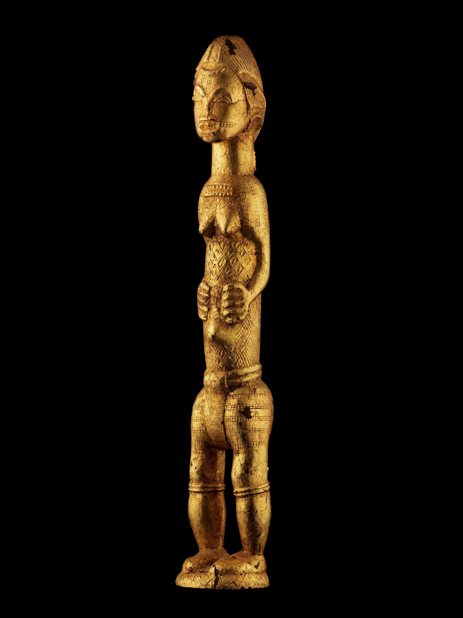 A Baule Figure, "sika blawa" (1 of 20)