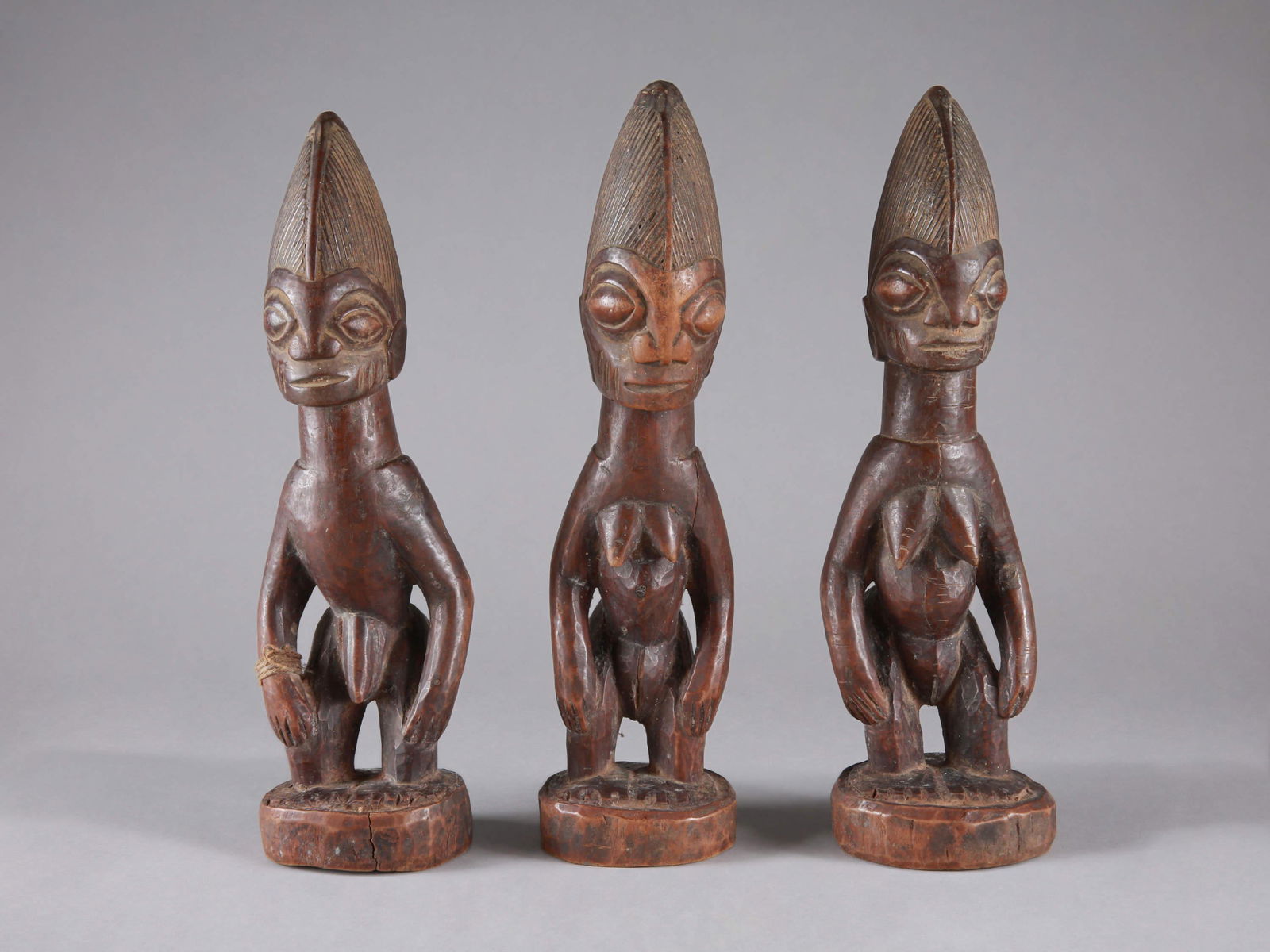 3 Yoruba Triplets, "ere ibeji" (1 of 14)