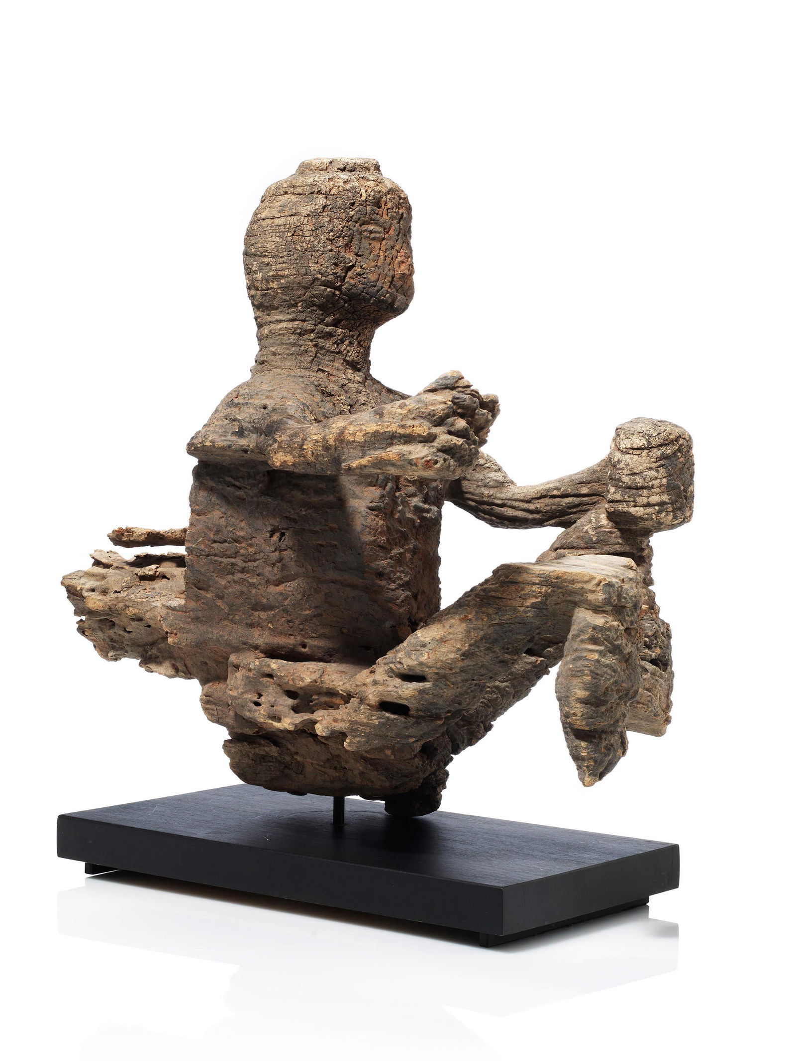 A Mbembe Slit Drum Finial Figure (1 of 20)