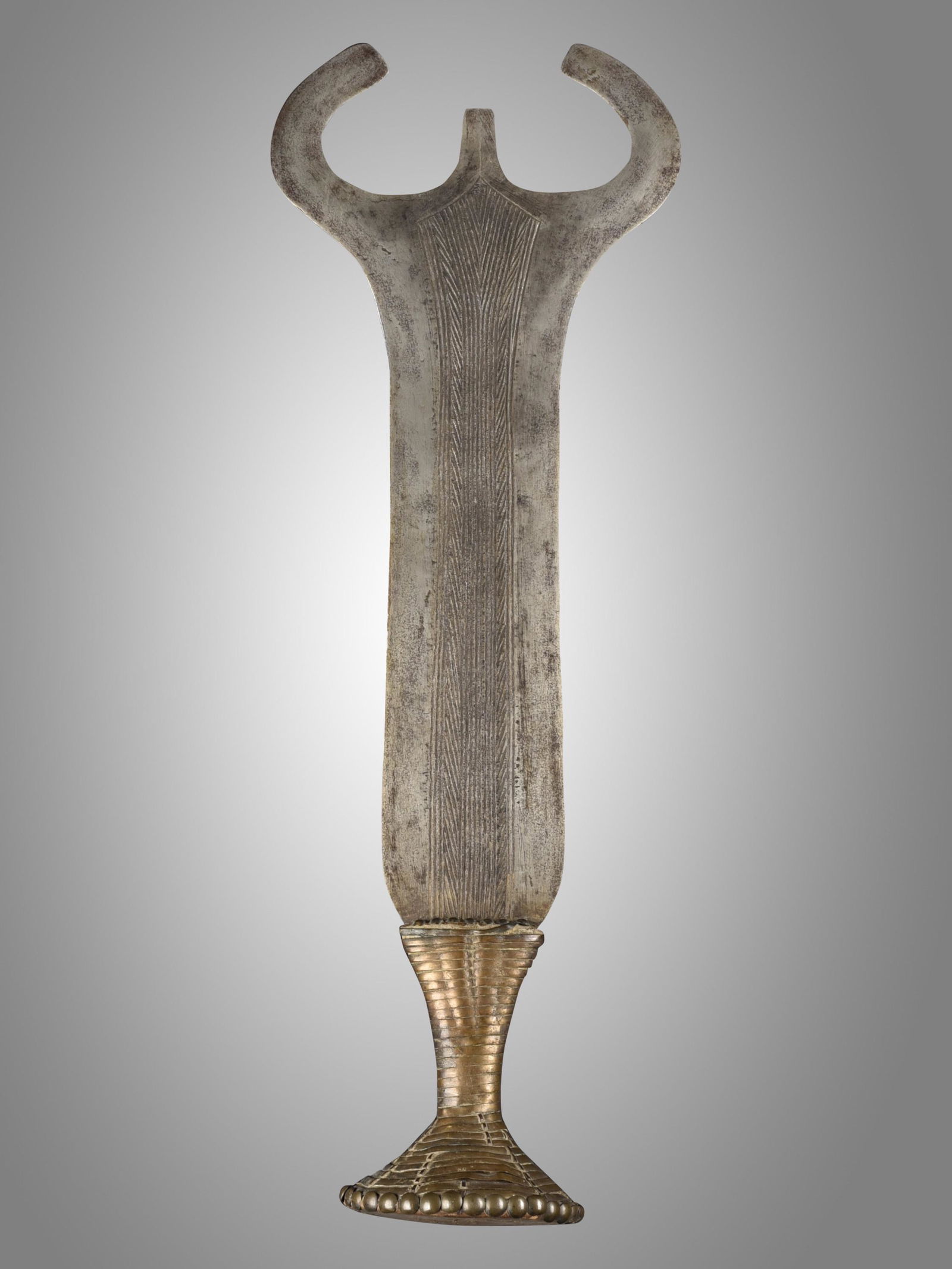 A Teke Short Sword, "mbyele" (1 of 6)