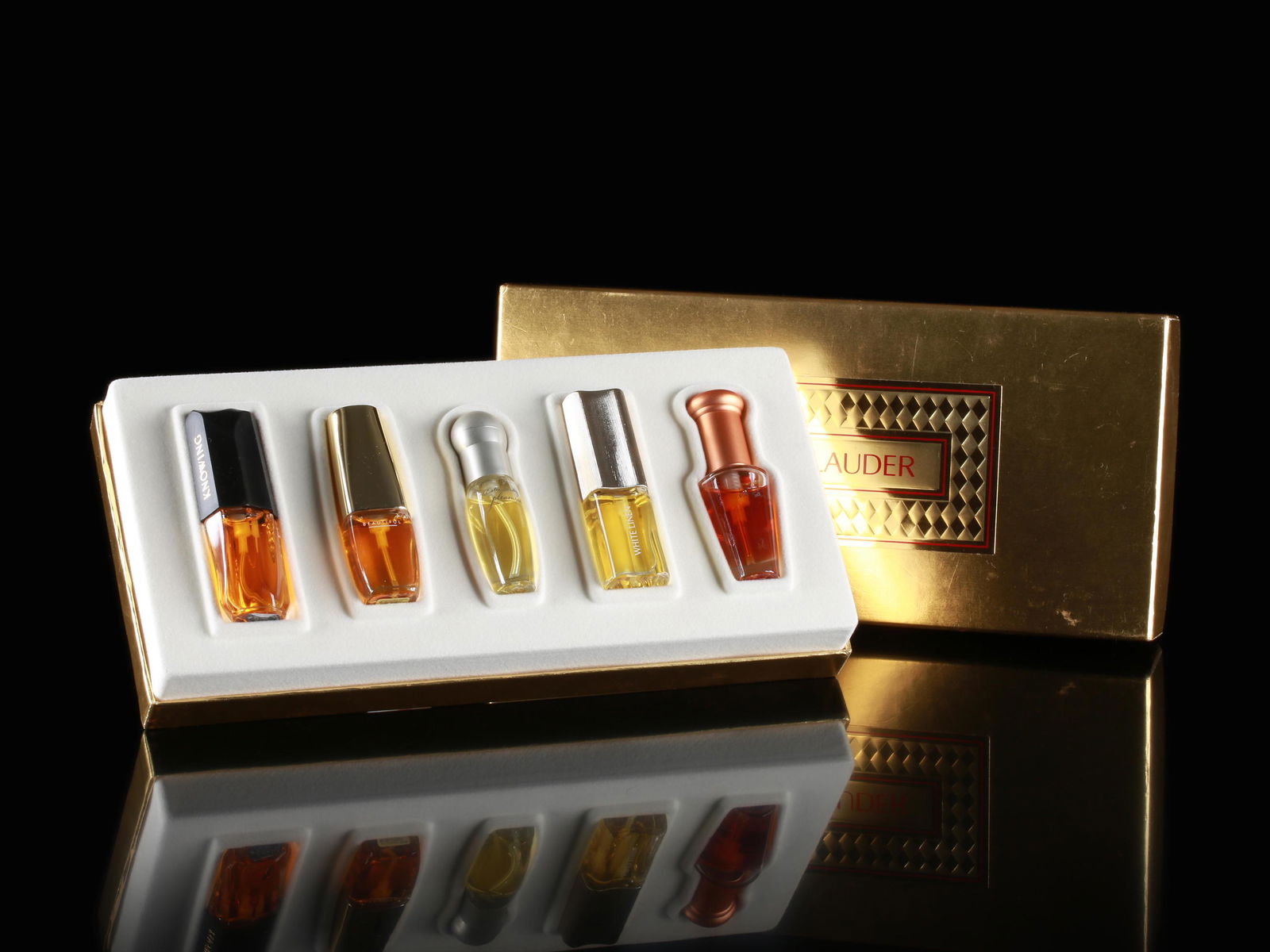 Estée Lauder, Precious Parfums, Etui with 5 (1 of 2)