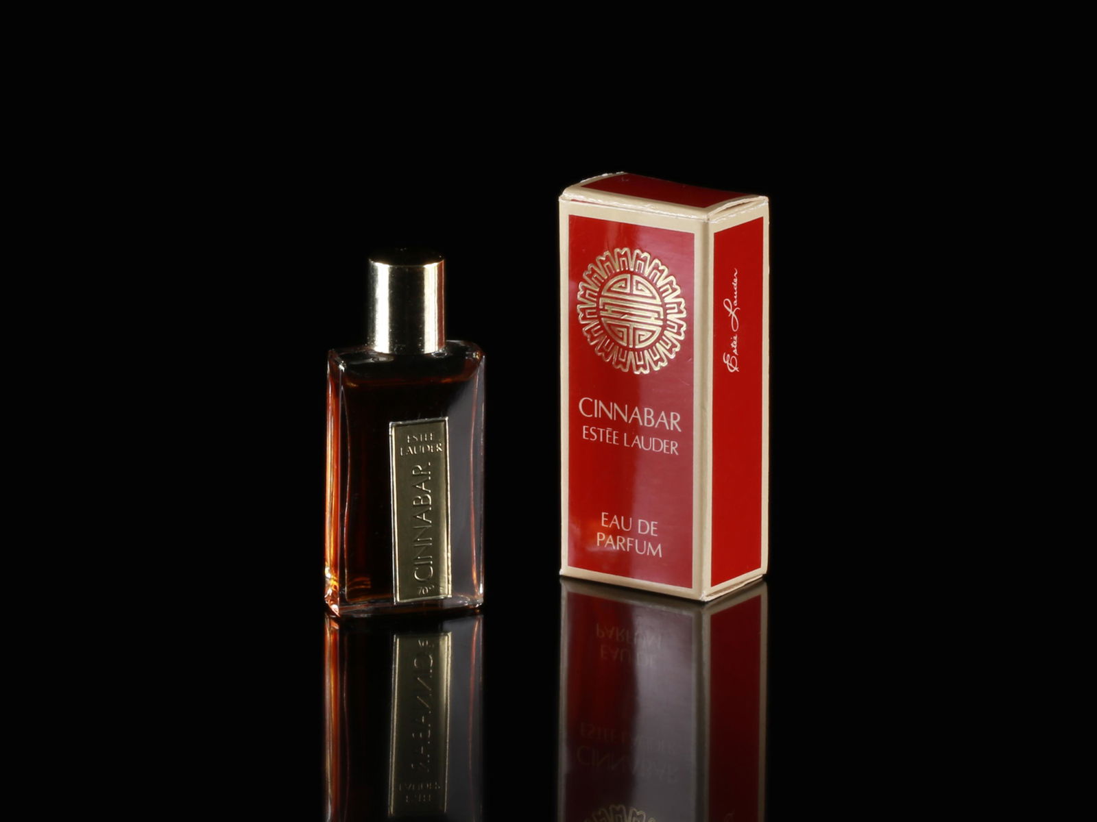 Estée Lauder, Miniature Fragrance "Cinnabar" (1 of 3)