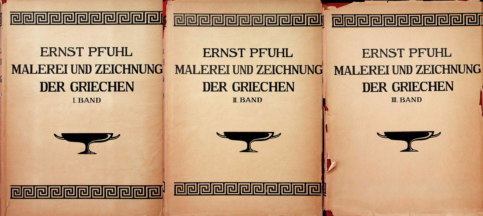 Malerei und Zeichnung der Griechen. Band I, 2, 3 (1 of 1)