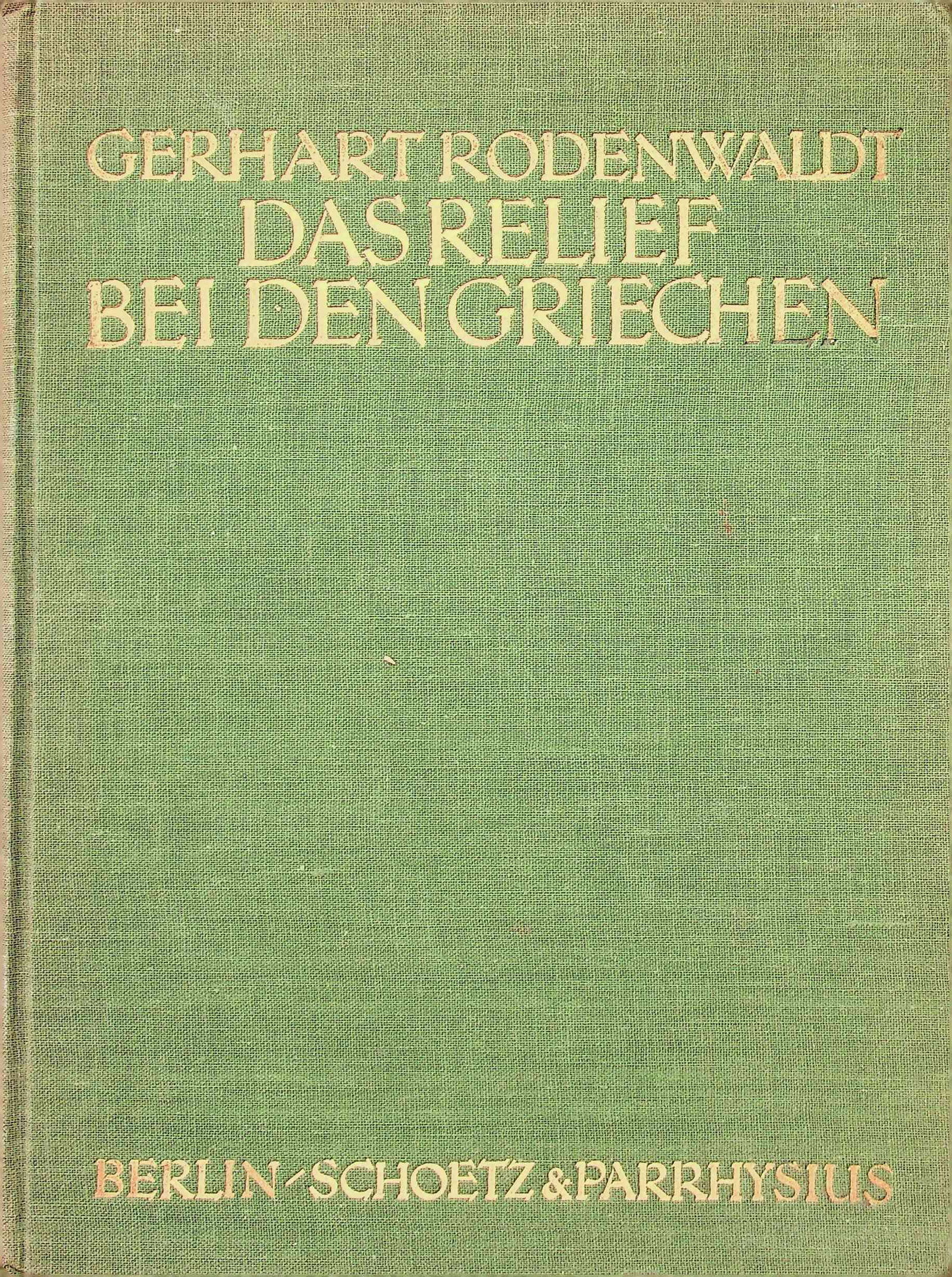 Das Relief bei den Griechen (1 of 1)