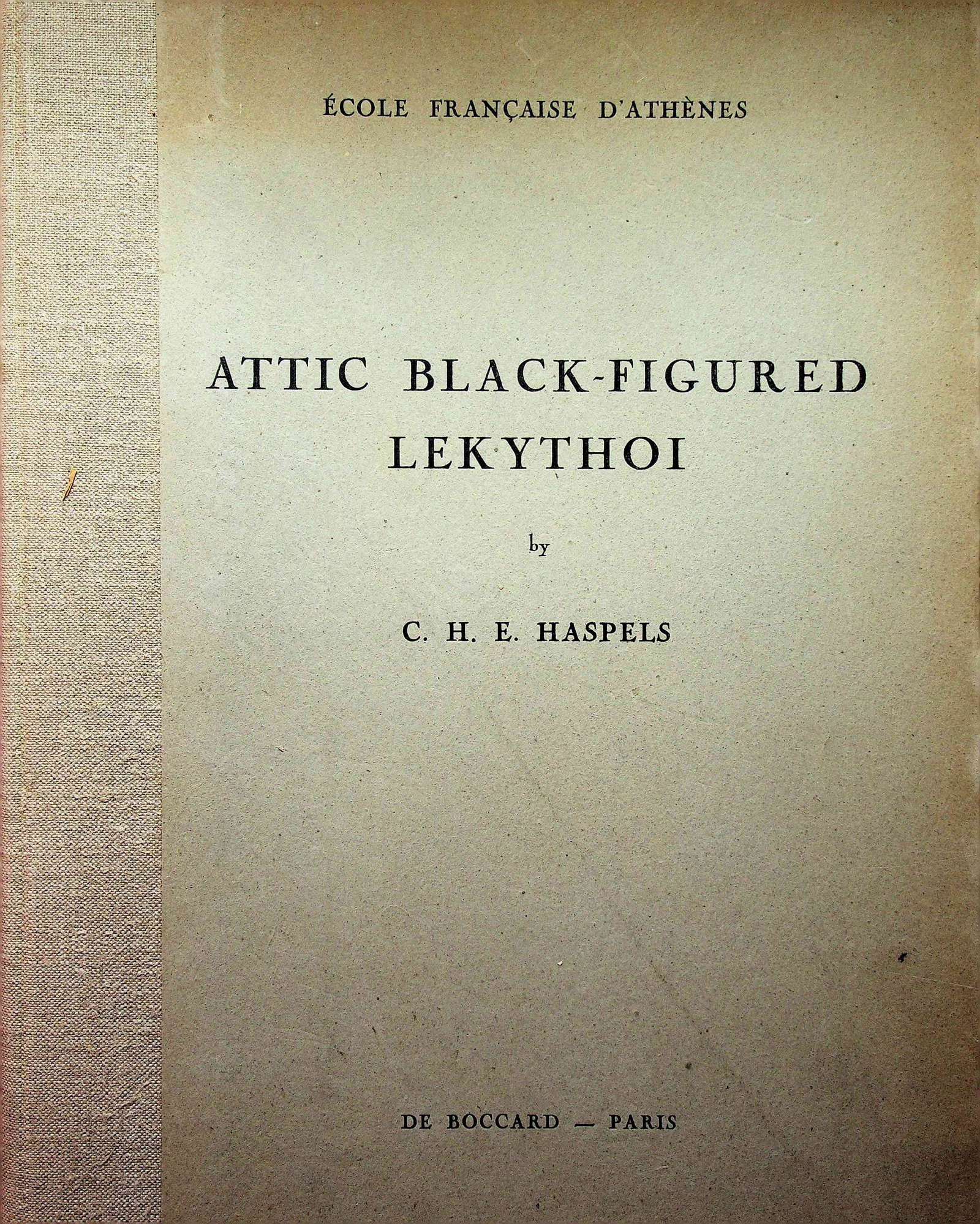Attic Black-Figured Lekythoi (1 of 1)