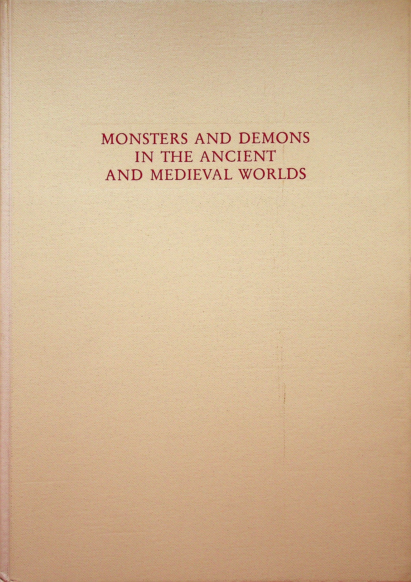 Monsters and Demons in the Ancient and Medieval Worlds (1 of 1)