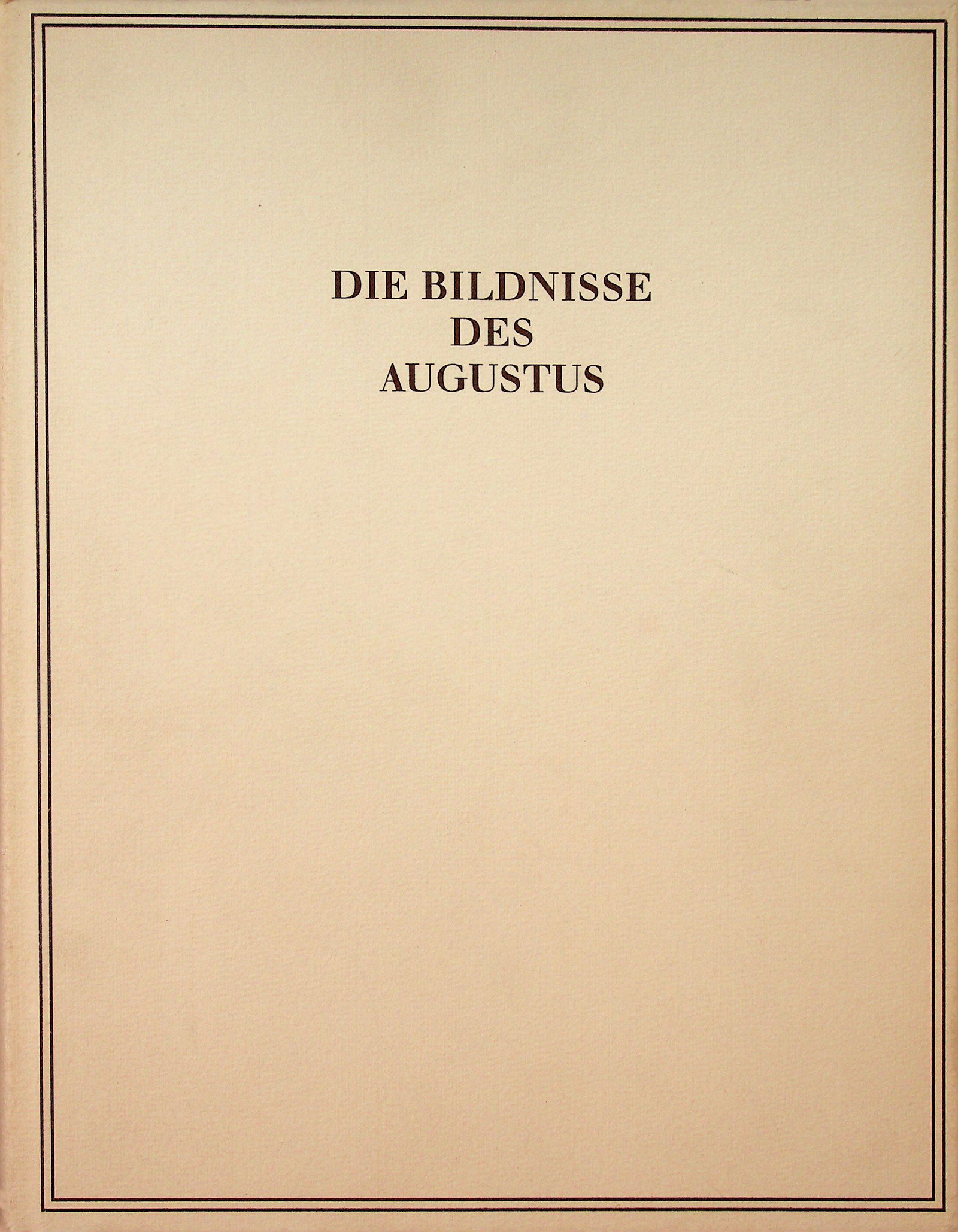 Die Bildnisse des Augustus (1 of 1)