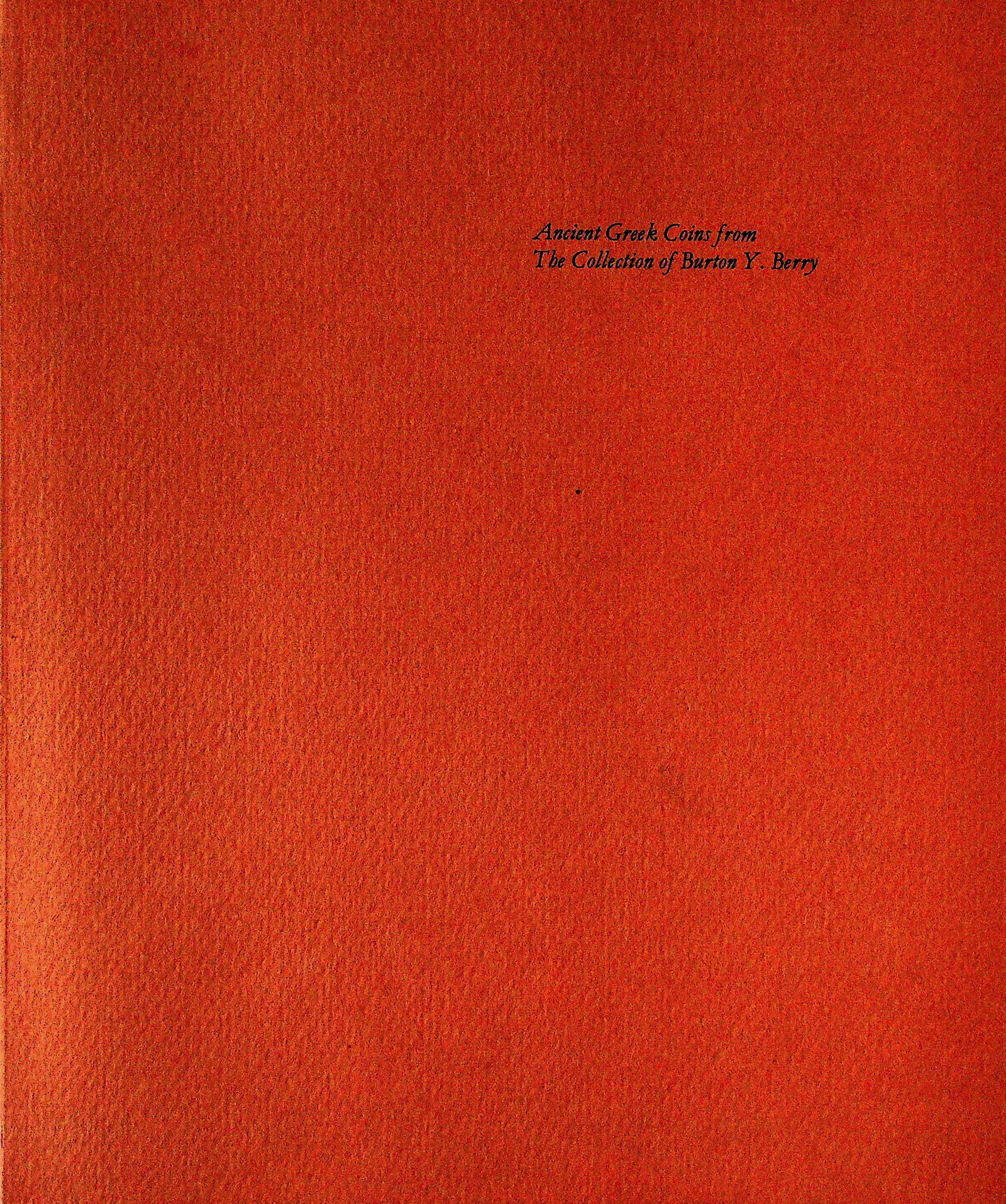 Ancient Greek Coins from The Collection of Burton (1 of 1)