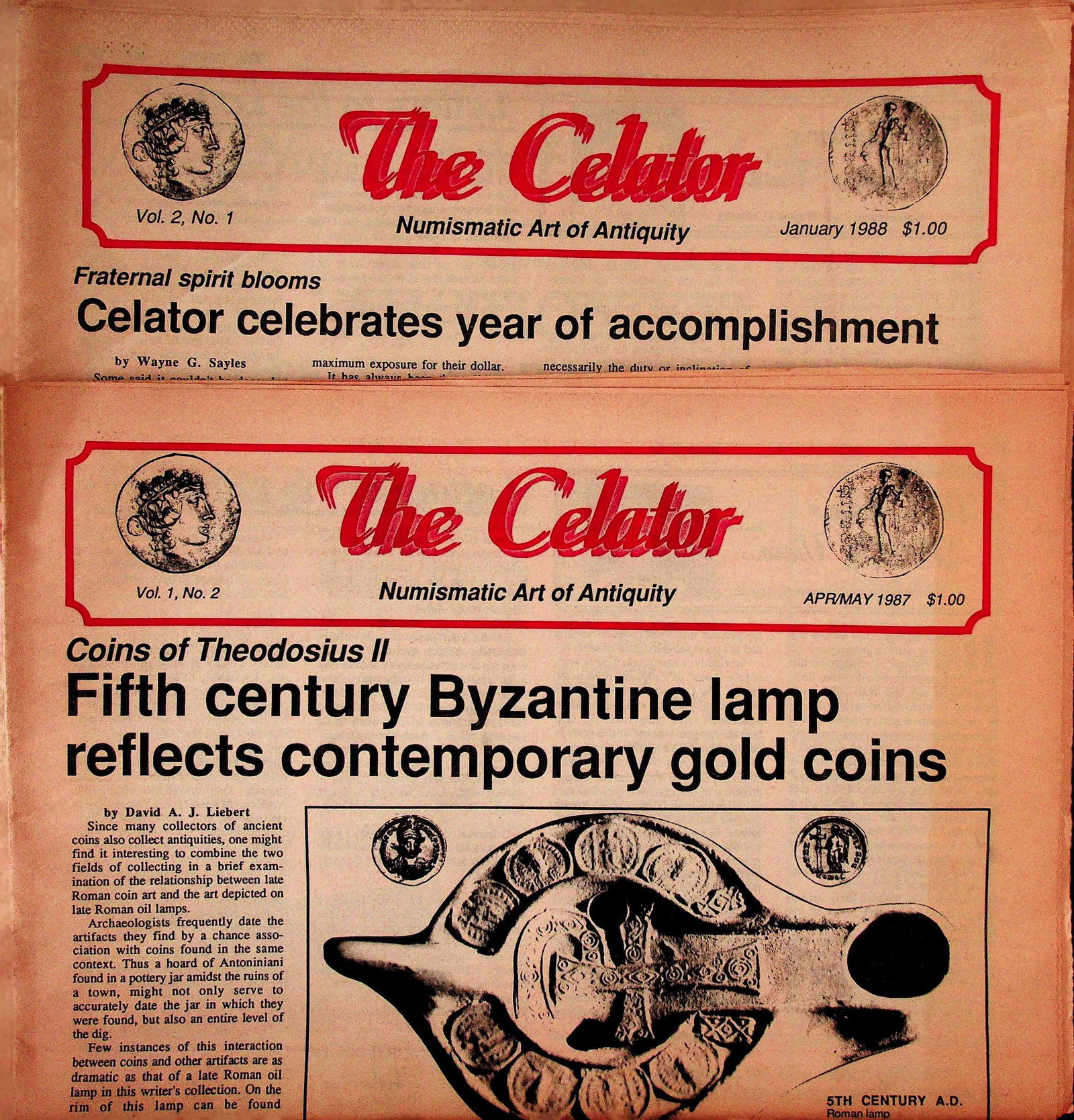 The Celator. Numismatic Art of Antiquity (1 of 1)