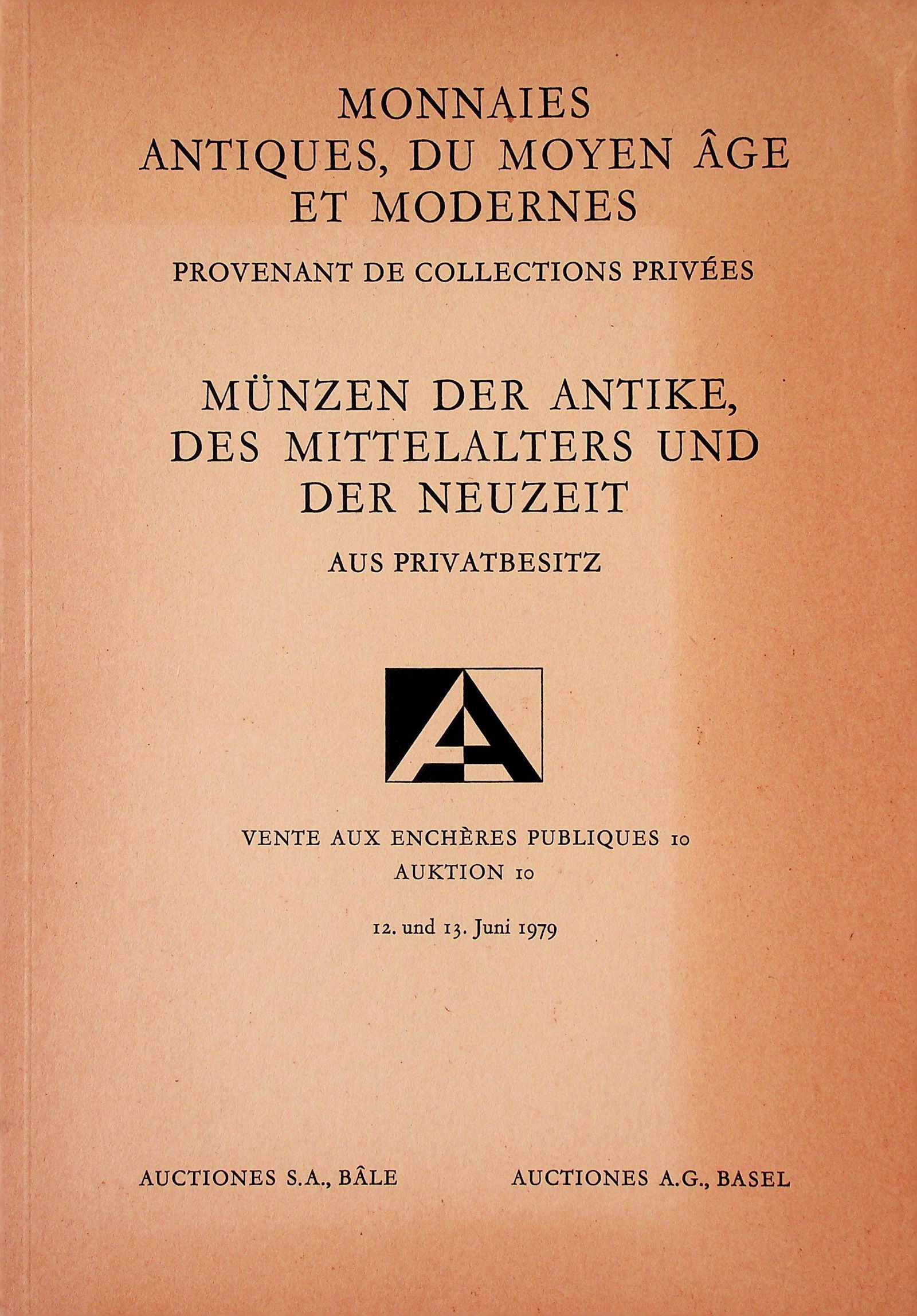 Auctiones Basel - 1979/06/12-13 (1 of 1)