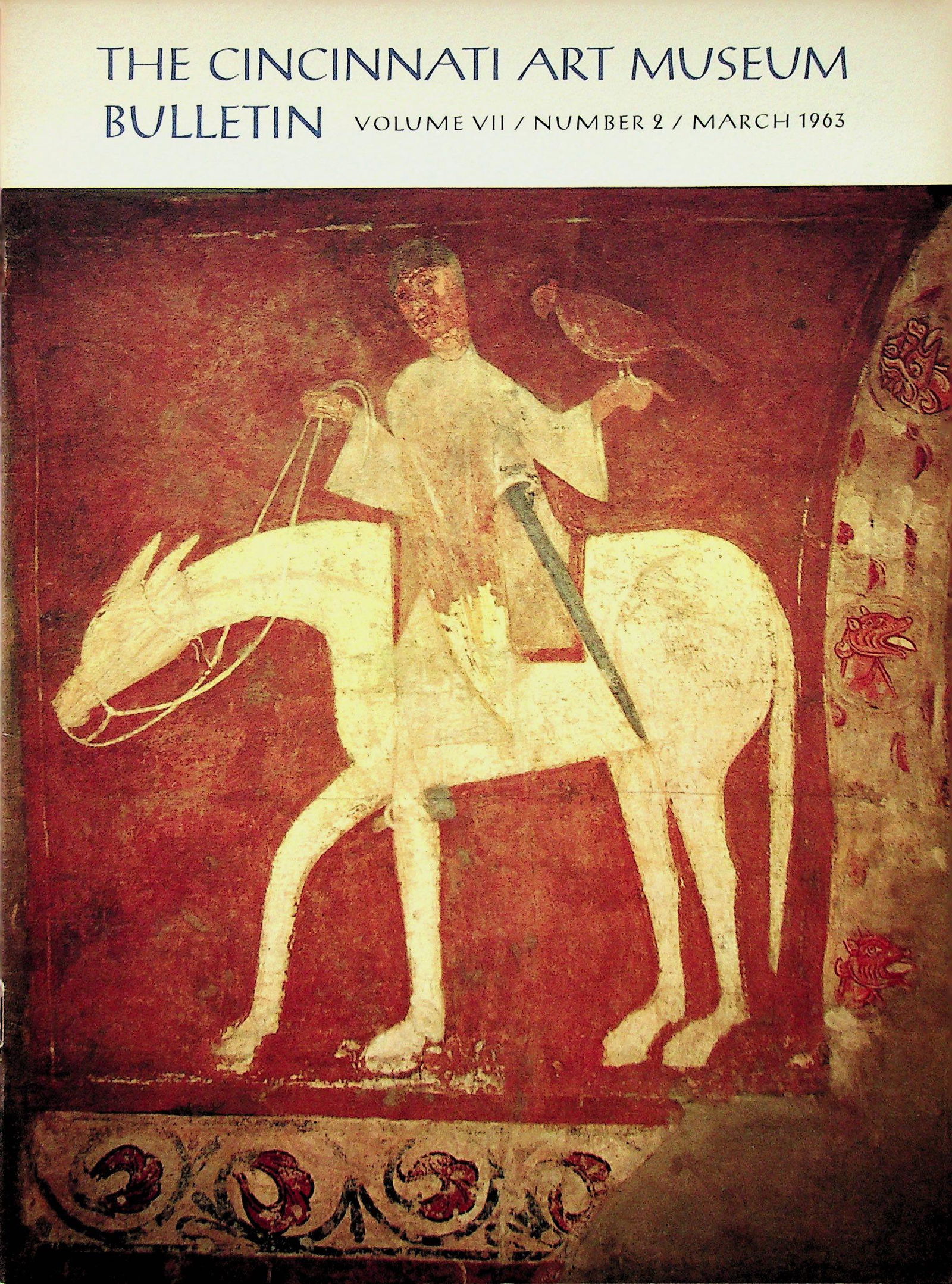 The Cincinnati Art Museum - Bulletin. 1963, Vol. 7, No. (1 of 1)