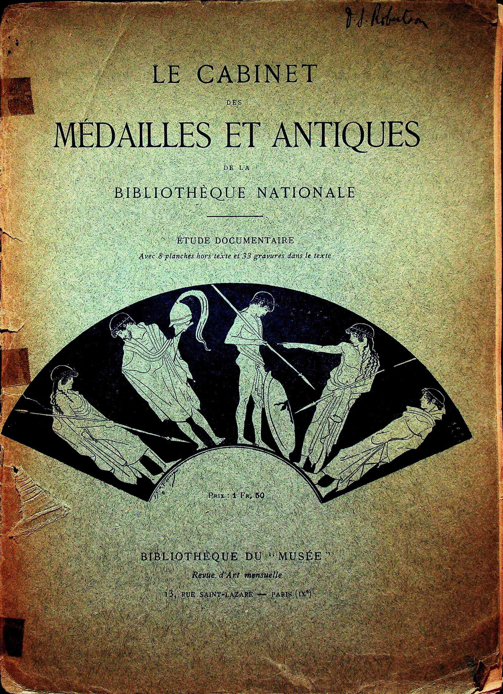 Le cabinet des Médailles et Antiques de la Bibli. (1 of 1)