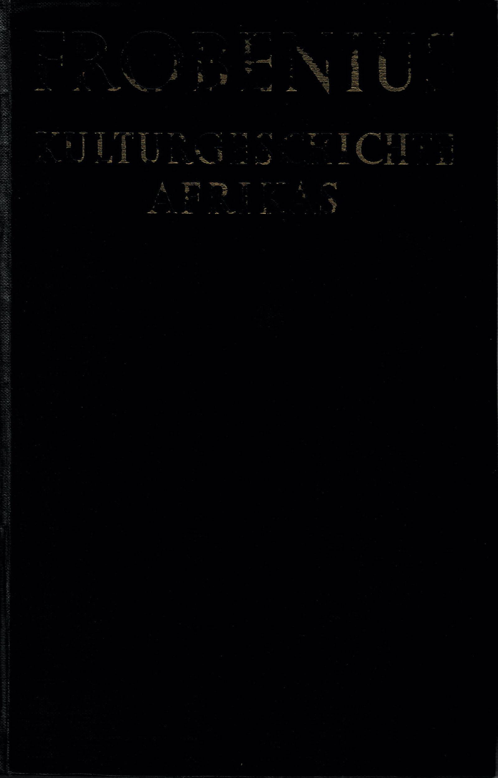 Kulturgeschichte Afrikas (1 of 1)