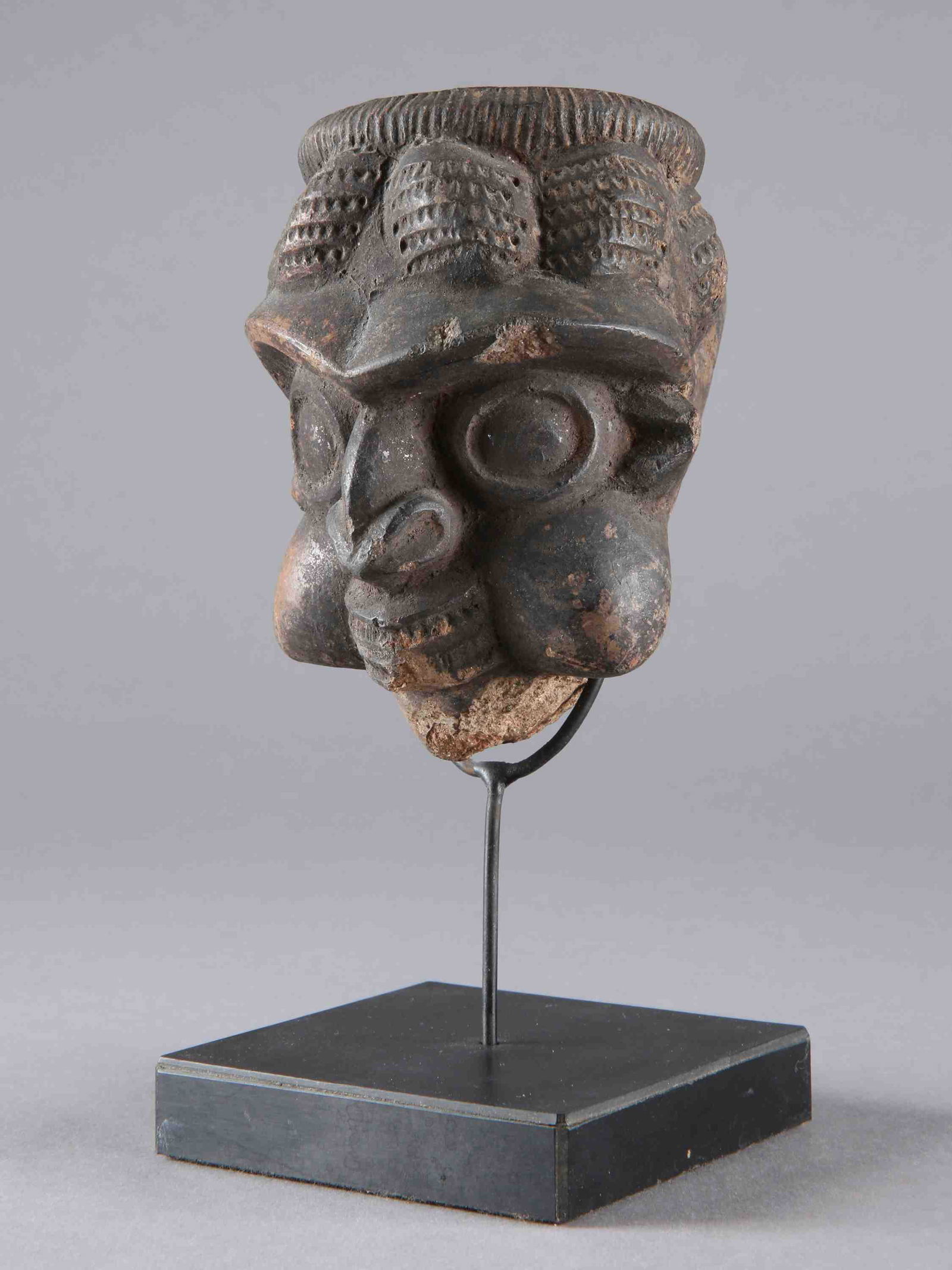 A Bamessing Smoking Pipe Bowl, "kan" (1 of 12)