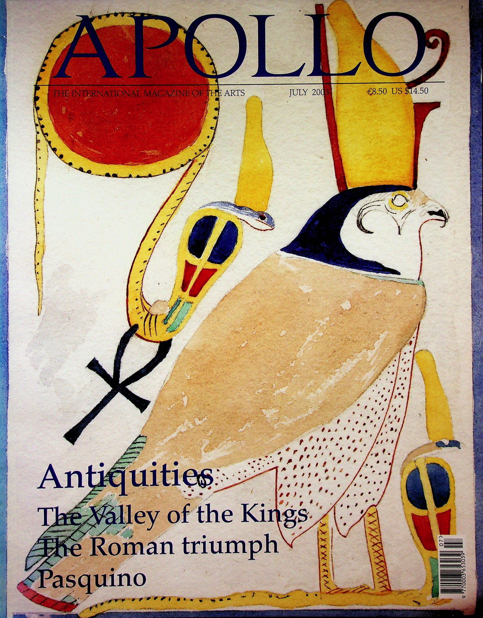 Apollo. 2003, Vol. 158, No. 497: Apollo. 2003, Vol. 158, No. 497 CHF 20 / 40 EUR 18 / 36