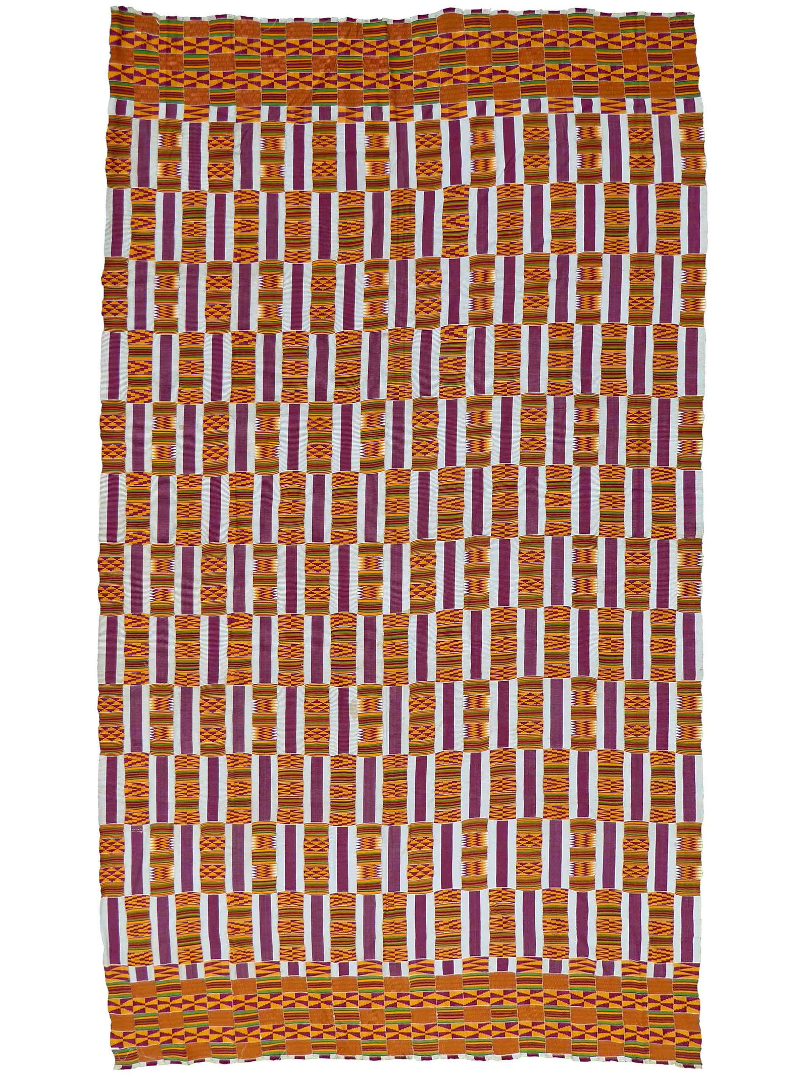 An Asante Men's Cloth, "kente" (1 of 3)