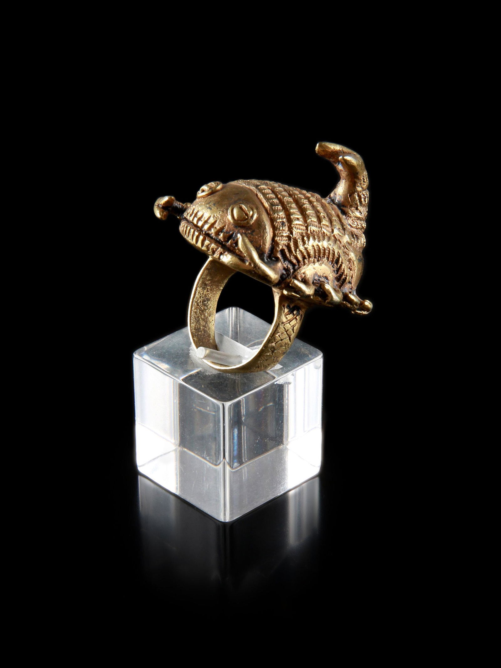 An Asante Ring, Scorpion (1 of 5)