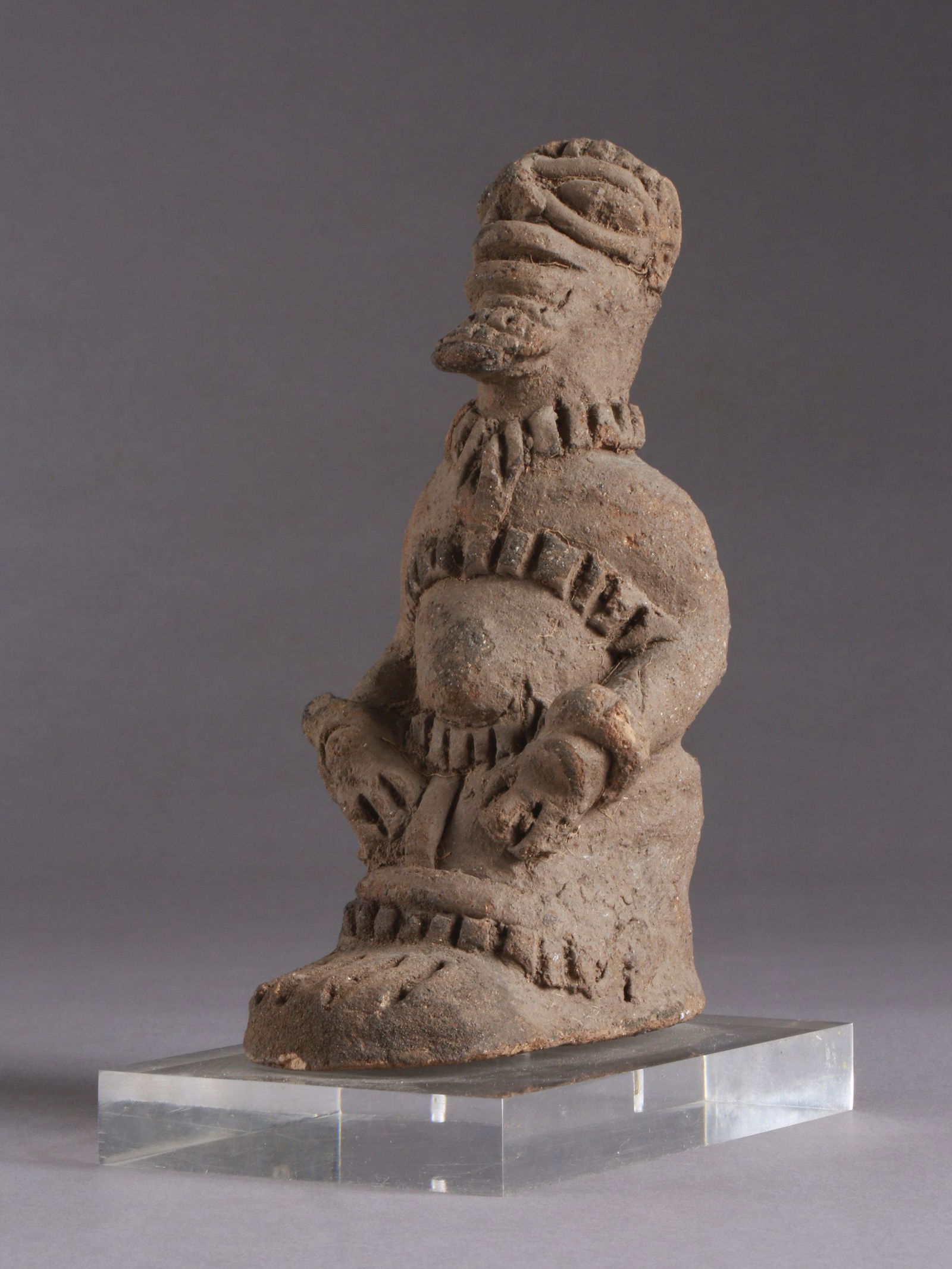 A Koma-Bulsa Seated Figure, "kronkronbua" (1 of 13)