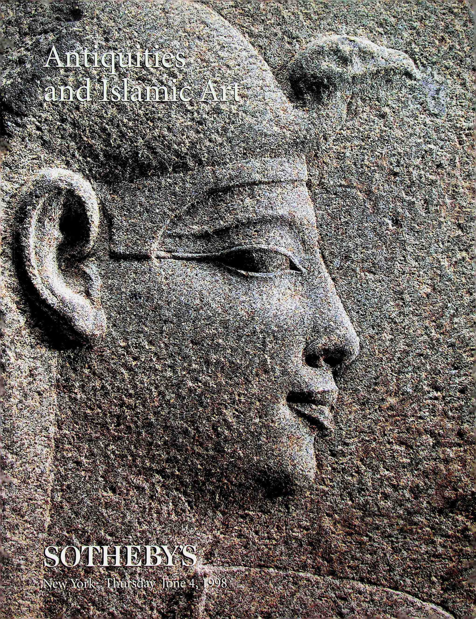 Sotheby's: Sotheby's Antiquities and Islamic Art NEW YORK June 4. 1998. CHF 20 / 40 EUR 20 / 40