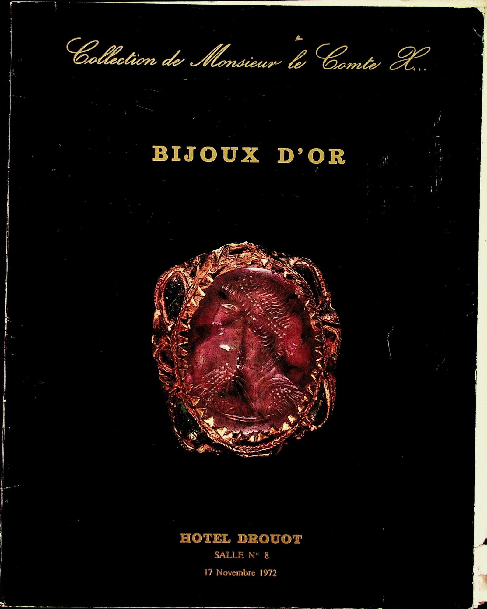 Hotel Drouot, 1972, BIJOUX D'OR (1 of 1)