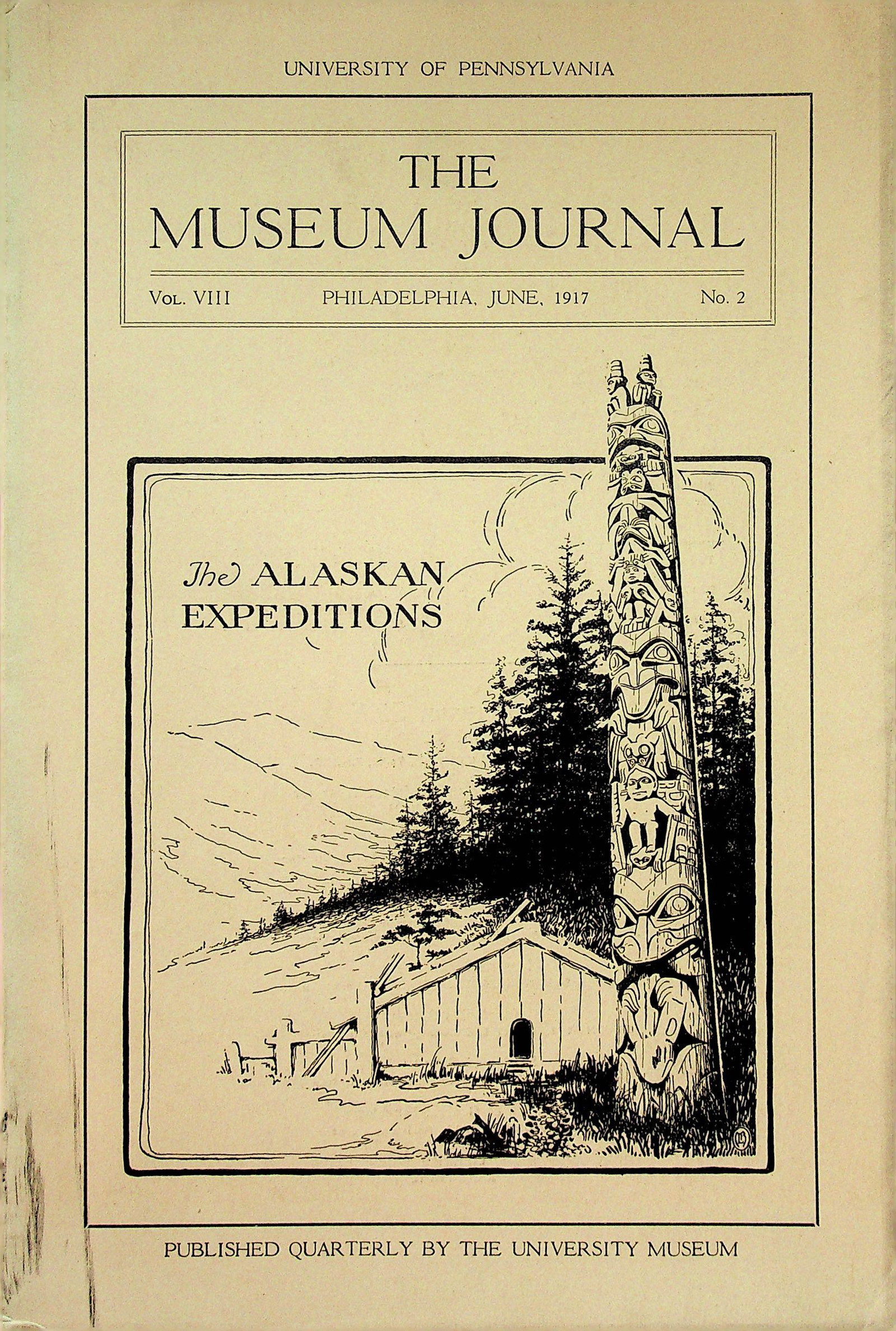The Museum Journal - 1917, Vol. VIII, No. 2: The Museum Journal - 1917, Vol. VIII, No. 2 Philadelphia, University of Pennsylvania. CHF 20 / 40 EUR 20 / 40