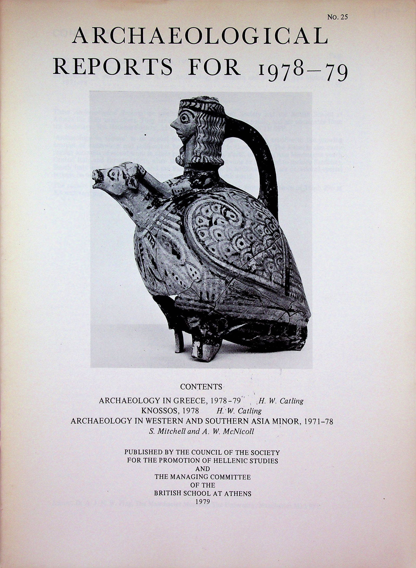 Archaeological Reports for 1978-79, No. 25 (1 of 1)