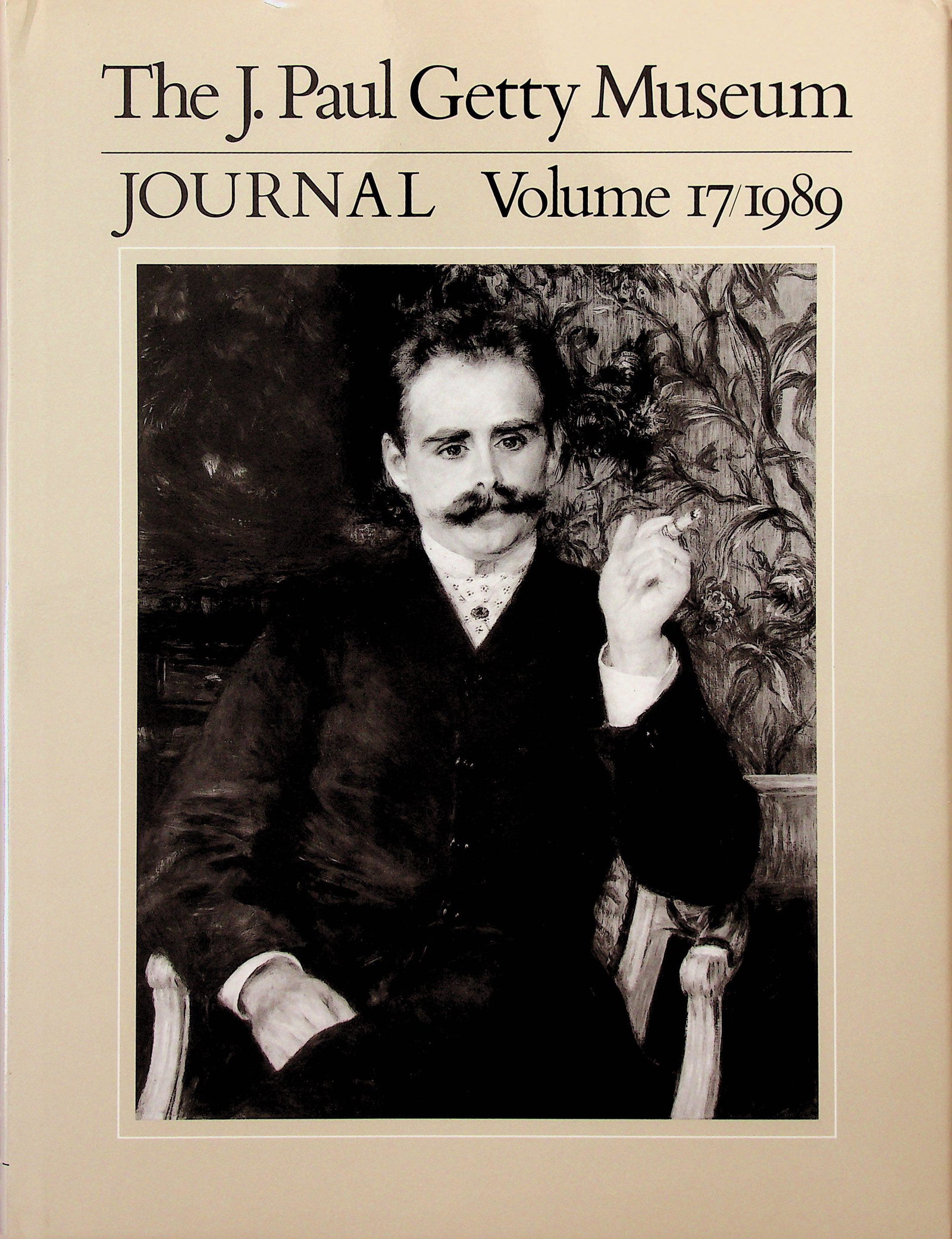 The J. Paul Getty Museum journal Volume 17/1989: The J. Paul Getty Museum journal Volume 17/1989 In: The J. Paul Getty Museum journal Volume 17 1989. Malibu, J.Paul Getty Museum. ISBN: 0-89236-157-3 CHF 20 / 40 EUR 20 / 40