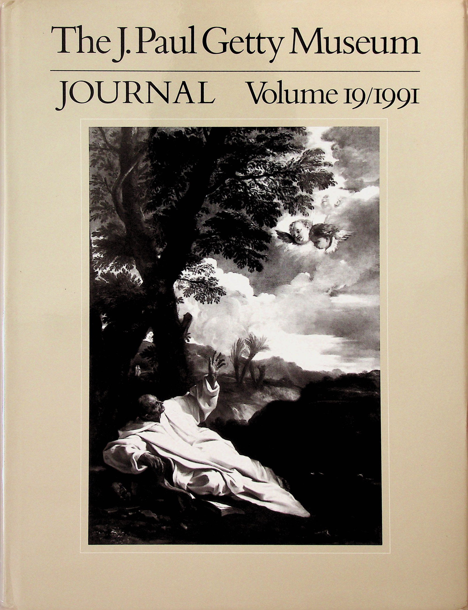 The J. Paul Getty Museum journal Volume 19/1991: The J. Paul Getty Museum journal Volume 19/1991 In: The J. Paul Getty Museum journal Volume 19 1991. Malibu, J.Paul Getty Museum. ISBN: 0-89236-208-1 CHF 20 / 40 EUR 20 / 40