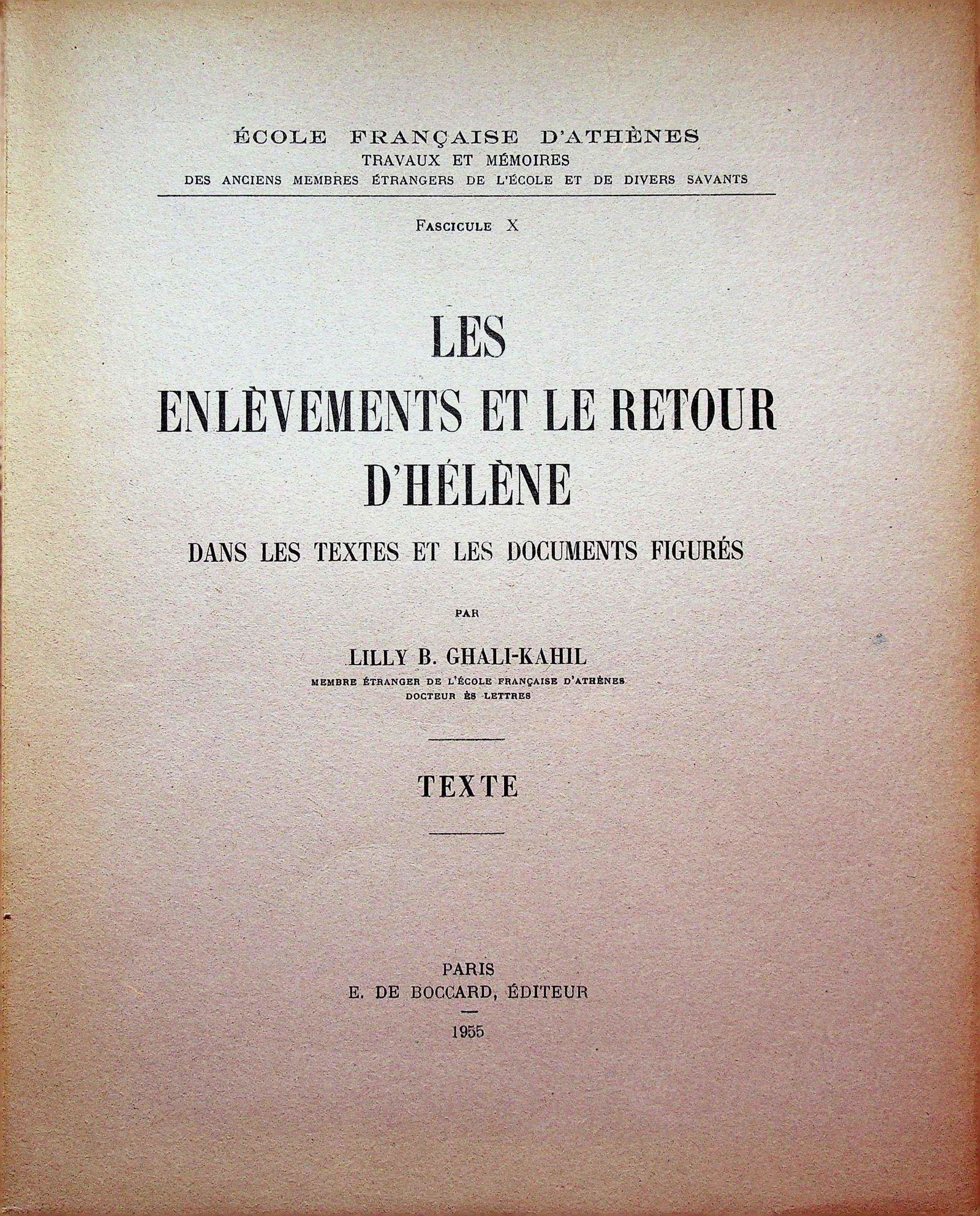 LES ENLEVEMENTS ET LE RETOUR D'HELENE (1 of 1)