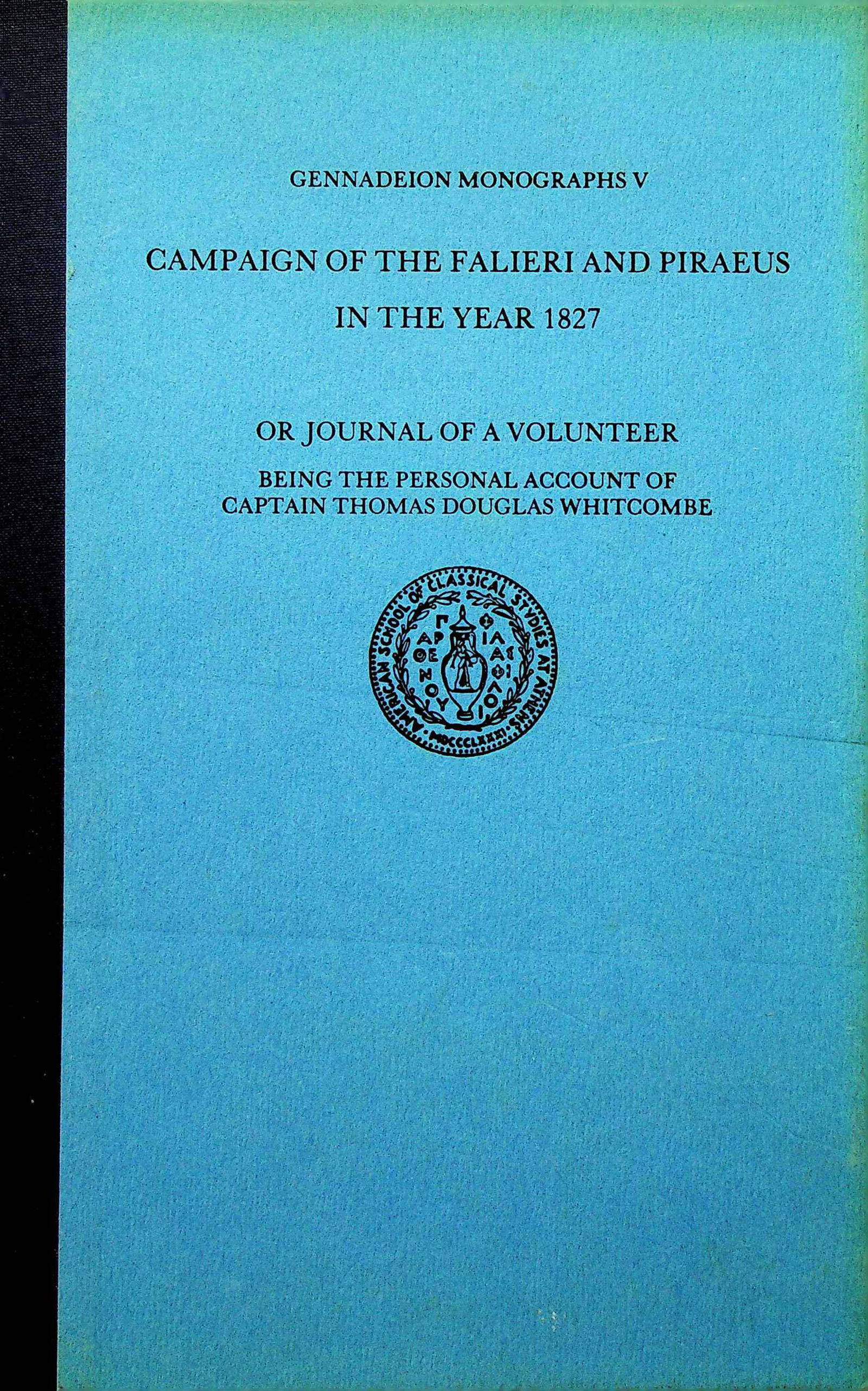 Campaign of the Falieri and Piraeus in the Year 1827 (1 of 1)