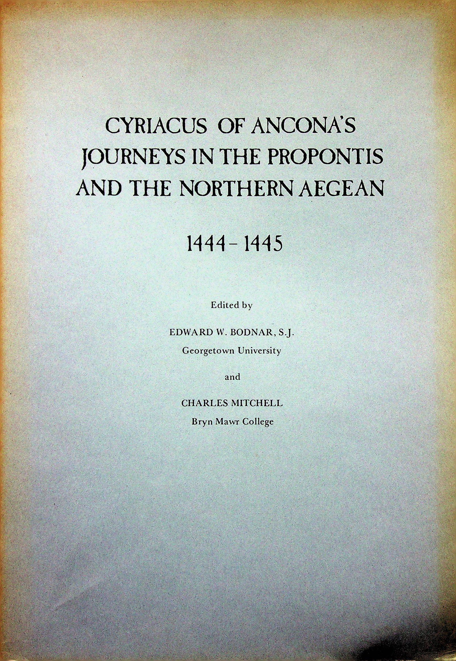 Cyracus of Ancona's Journeys (1 of 1)