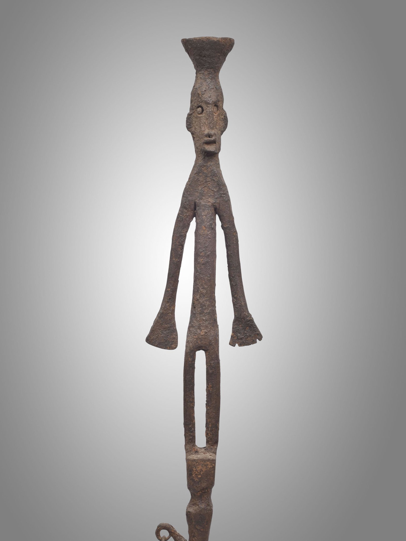 A Bamana Staff, "guan nege" (1 of 8)