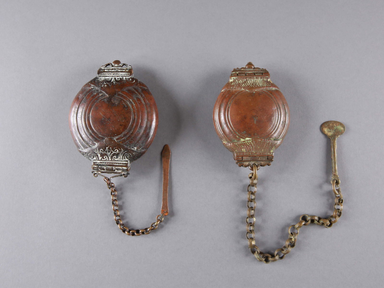 2 Sri Lankan Betel Nut Lime Containers (1 of 5)