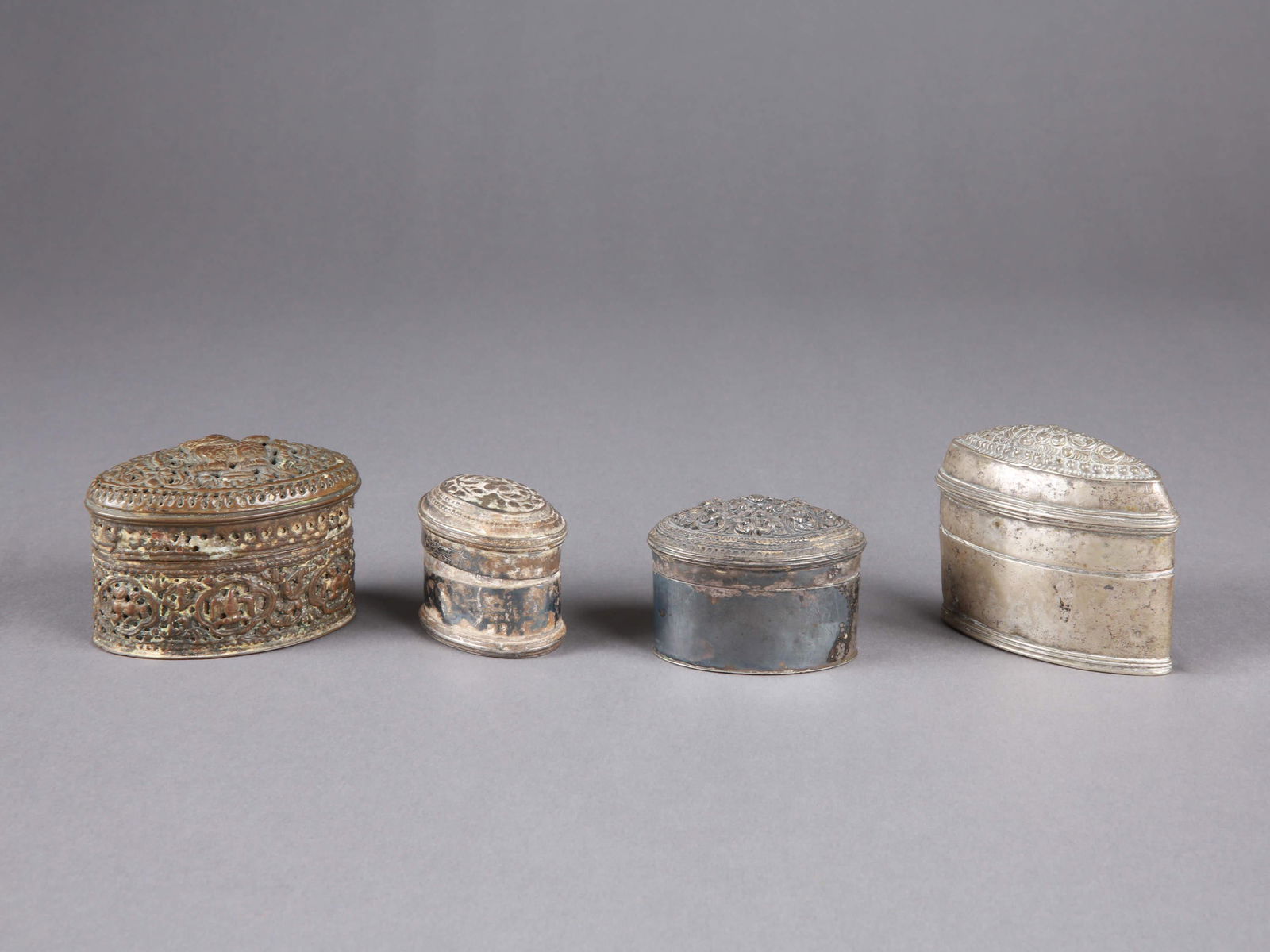 4 Indian Betel Nut Containers (1 of 6)