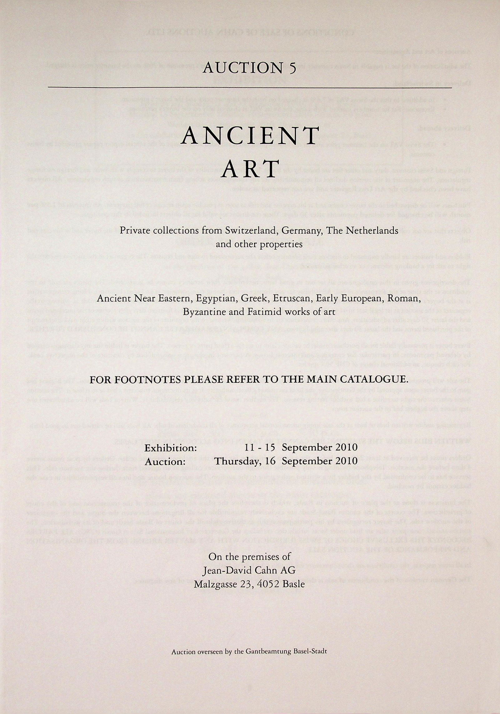 Cahn Auction 5. Ancient Art. 16 September 2010. (1 of 1)