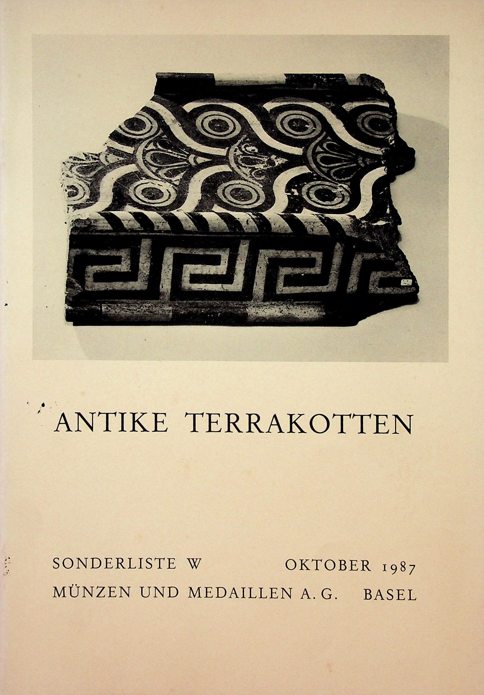 Münzen und Medaillen AG, Basel. 1987. Sonderliste W. (1 of 1)